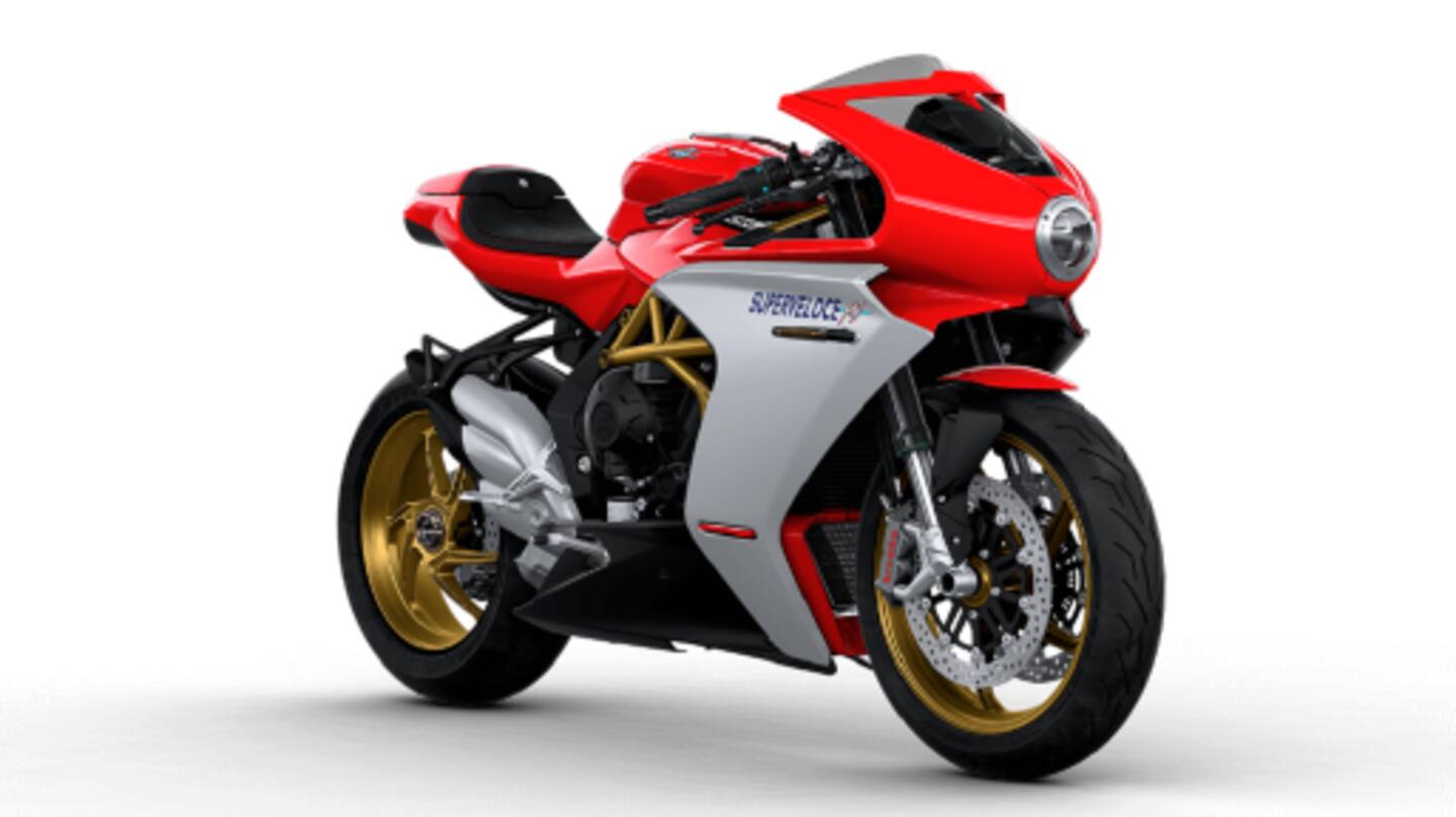 2021 MV Agusta Superveloce, with a Euro 5-compliant engine, revealed ...