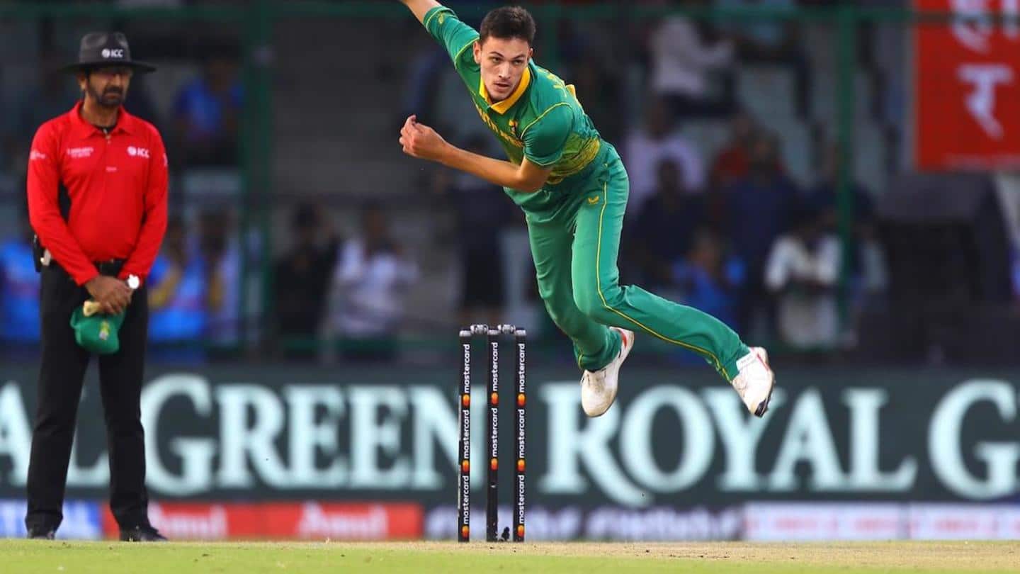 T20 World Cup: Jansen replaces injured Pretorius in SA's squad