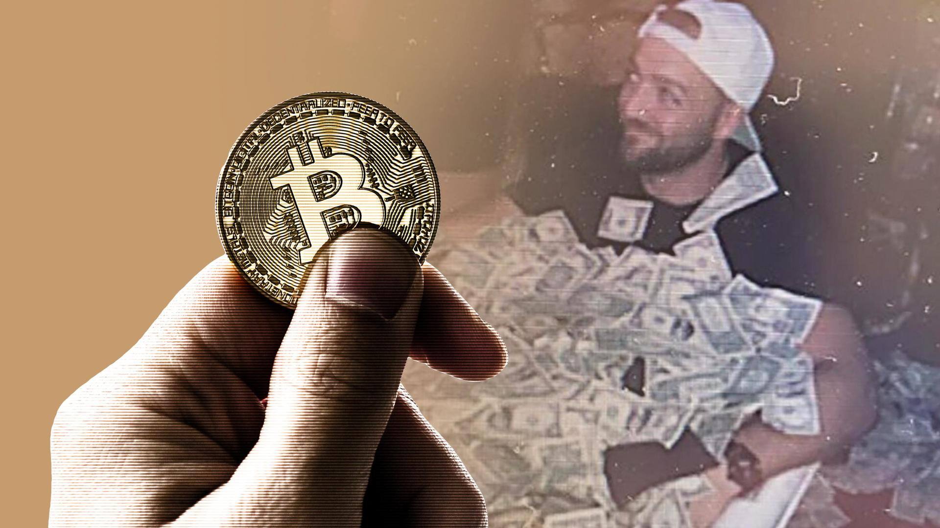 Bitcoin thief photographed in cash-filled bathtub gets 4-year sentence