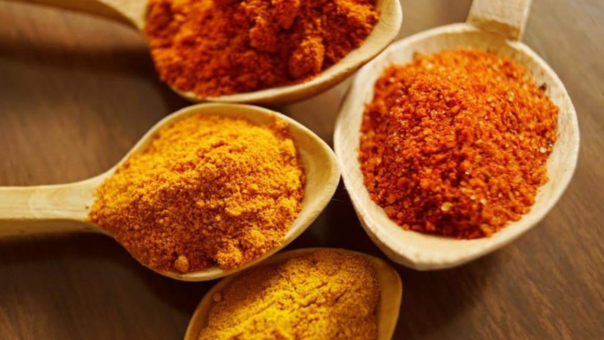 Spice blends that give Rajasthani dishes their distinctive taste