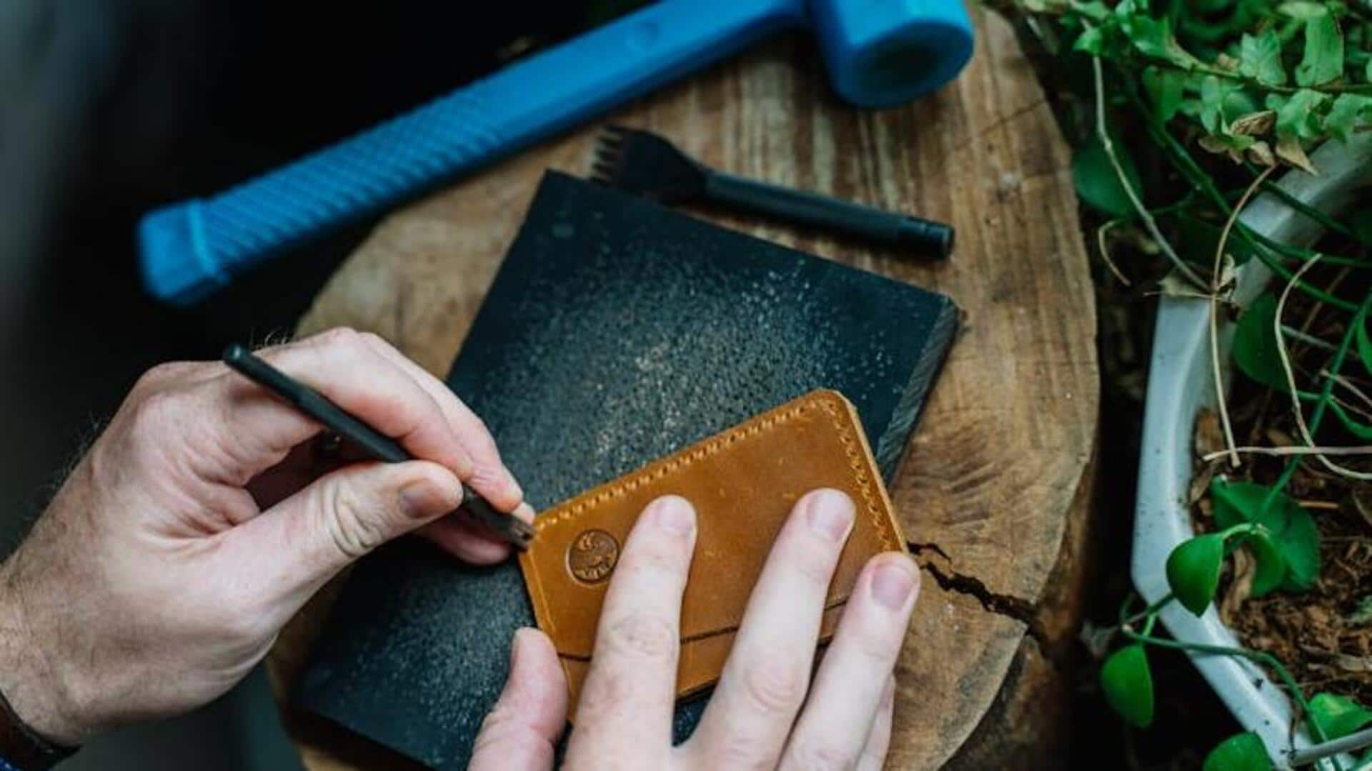 Crafting sustainability with pineapple leather accessories