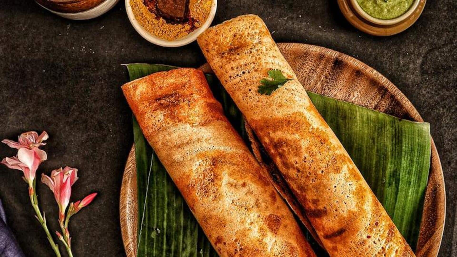 Busy morning? Try this quick and healthy ragi dosa recipe