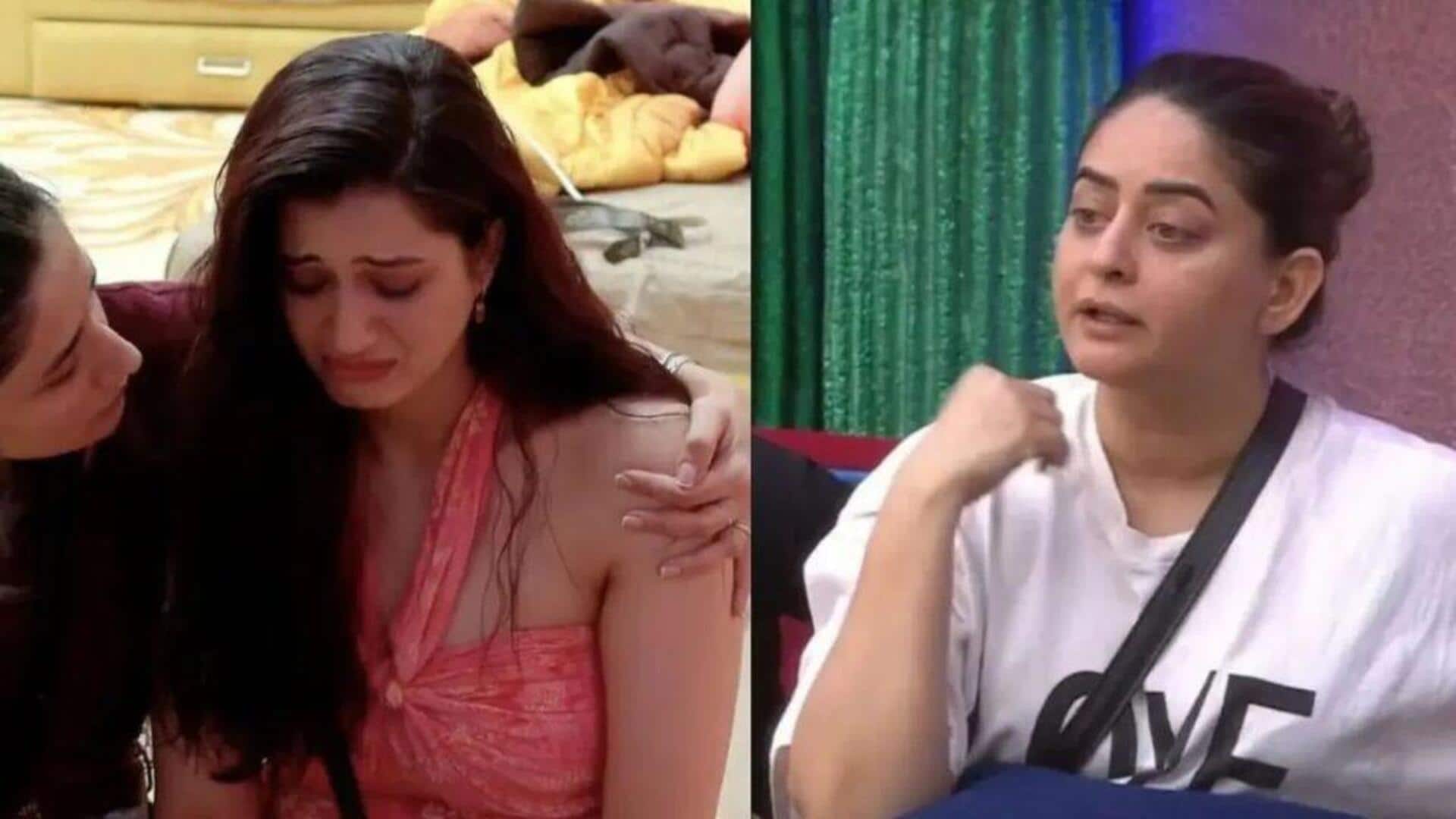 'Bigg Boss 20': Mahhi Vij questions Isha Rikhi's emotional breakdown