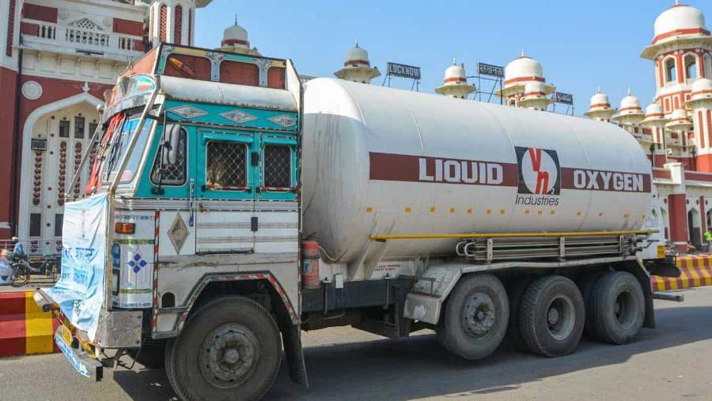 Oxygen plants in industry areas; not enough tankers for transportation Oxygen plants in industry areas; not enough tankers for transportation