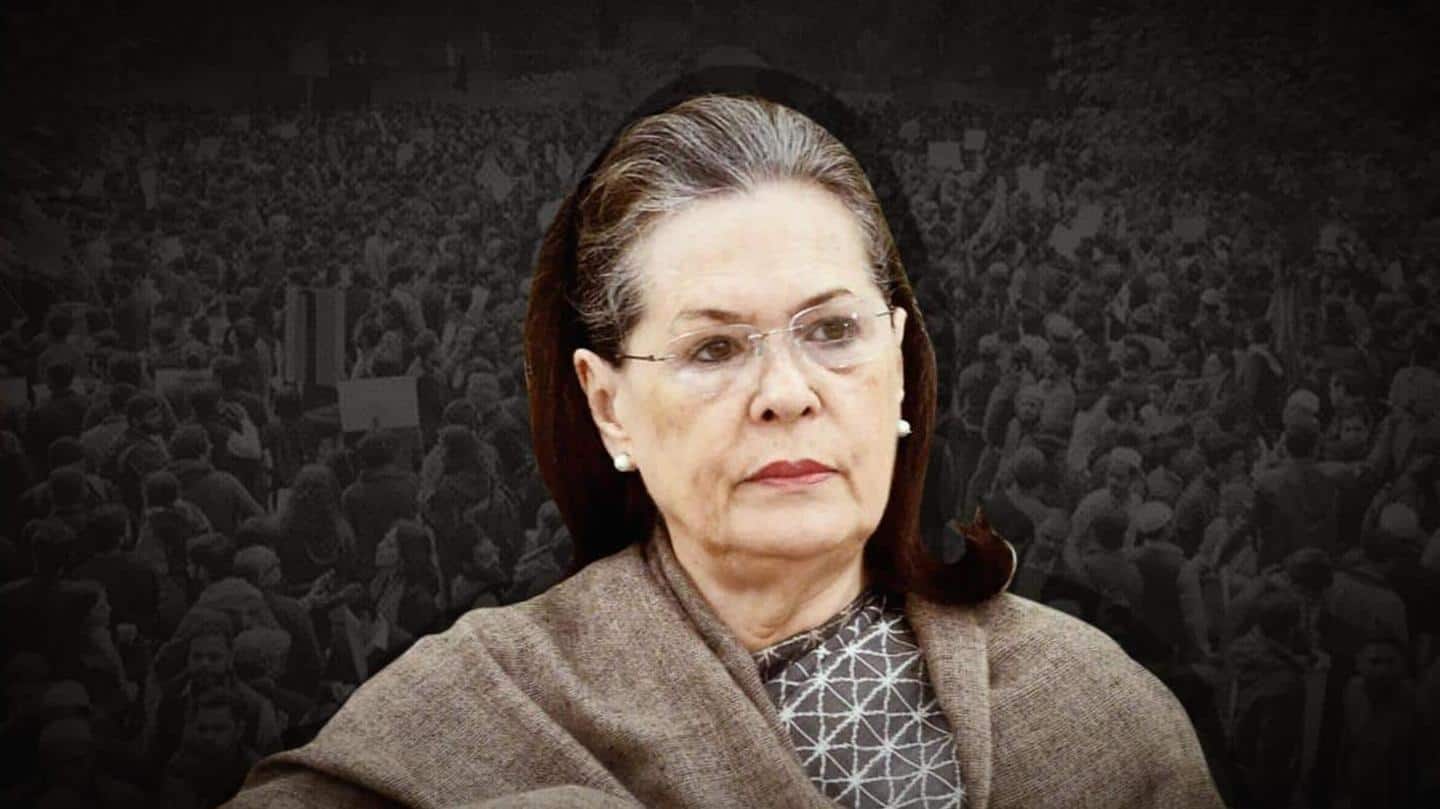 Sonia Gandhi to hold Congress parliamentary strategy meet today