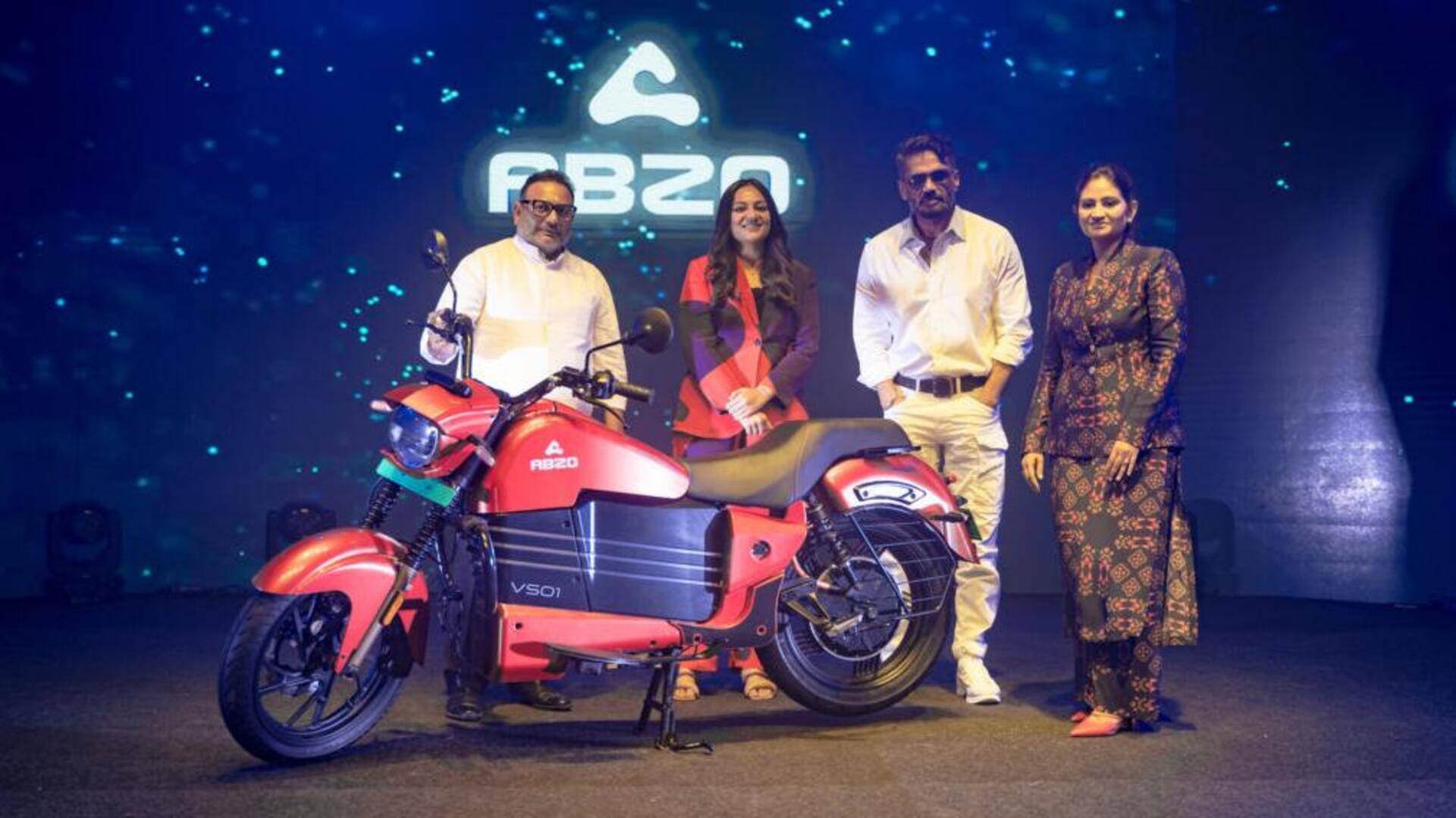 ABZO Motors introduces VS01 electric motorcycle at Rs. 1.8 lakh