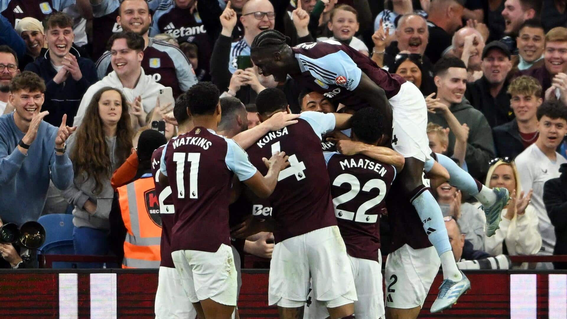 Aston Villa get Champions League boost with win over Tottenham Aston Villa get Champions League boost with win over Tottenham