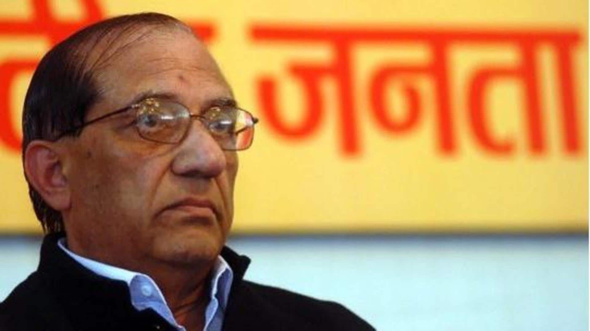 BJP stalwart Vijay Kumar Malhotra, who defeated Manmohan Singh, dies 