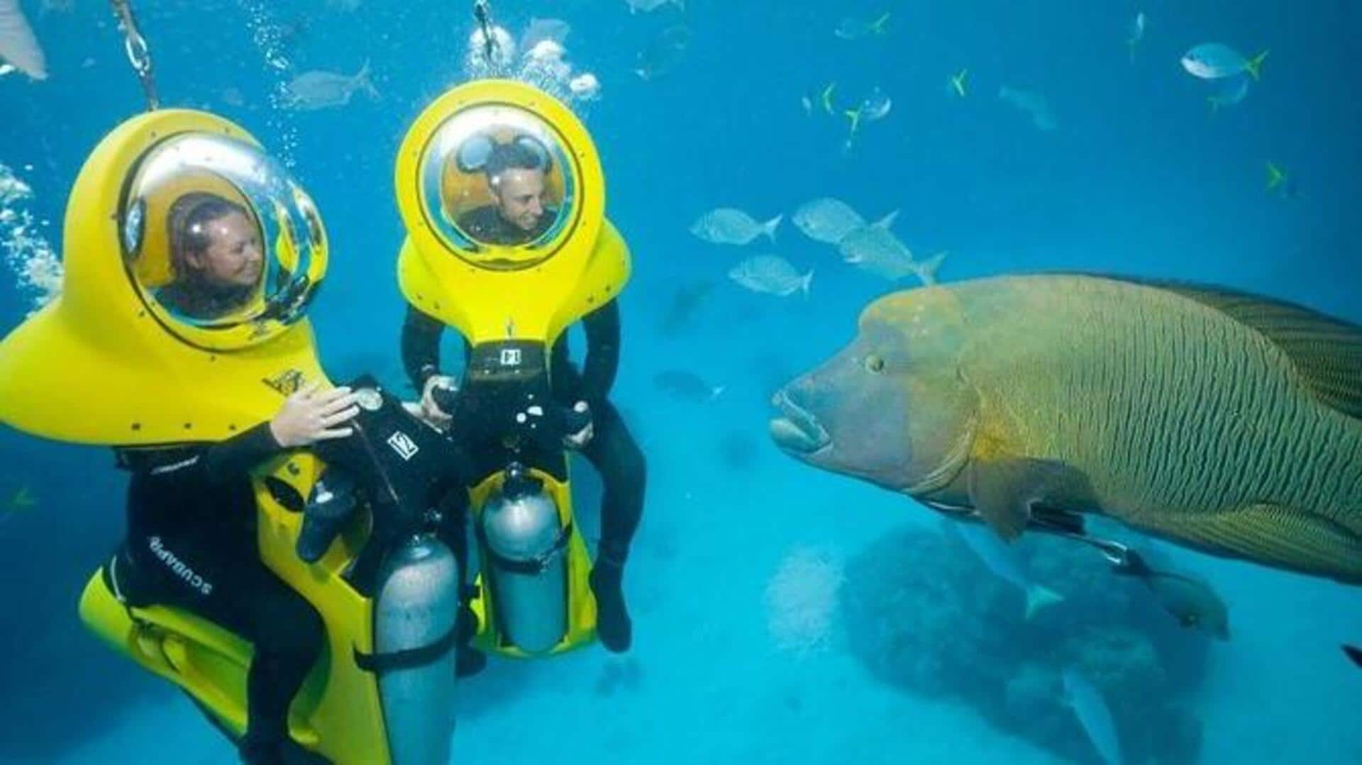 Underwater scooter safaris: Top spots and tips