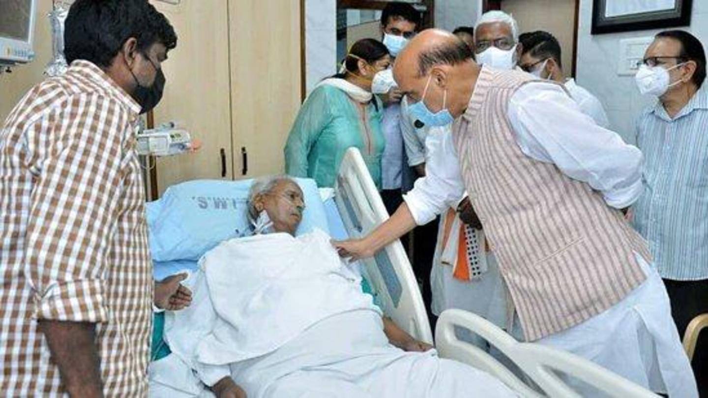 Singh was admitted with reduced level of consciousness Singh was admitted with reduced level of consciousness