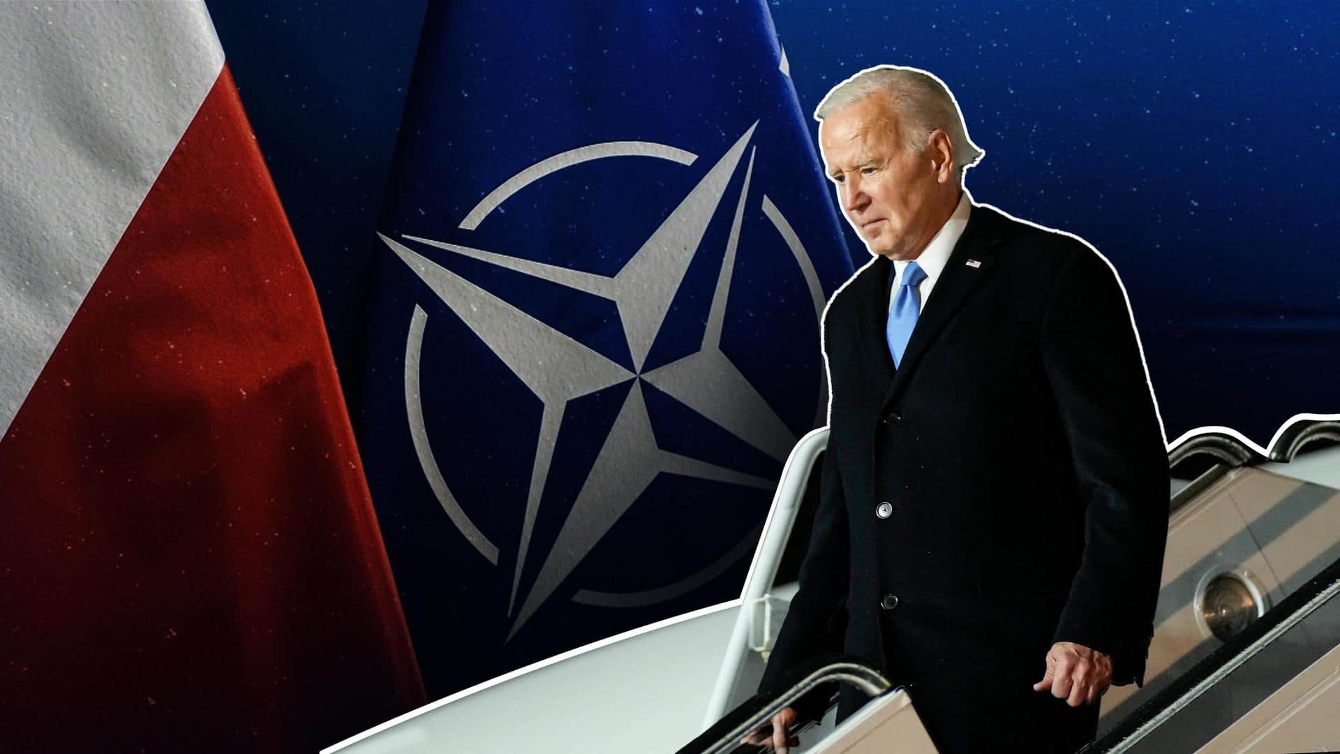 US President Joe Biden to meet NATO allies in Poland