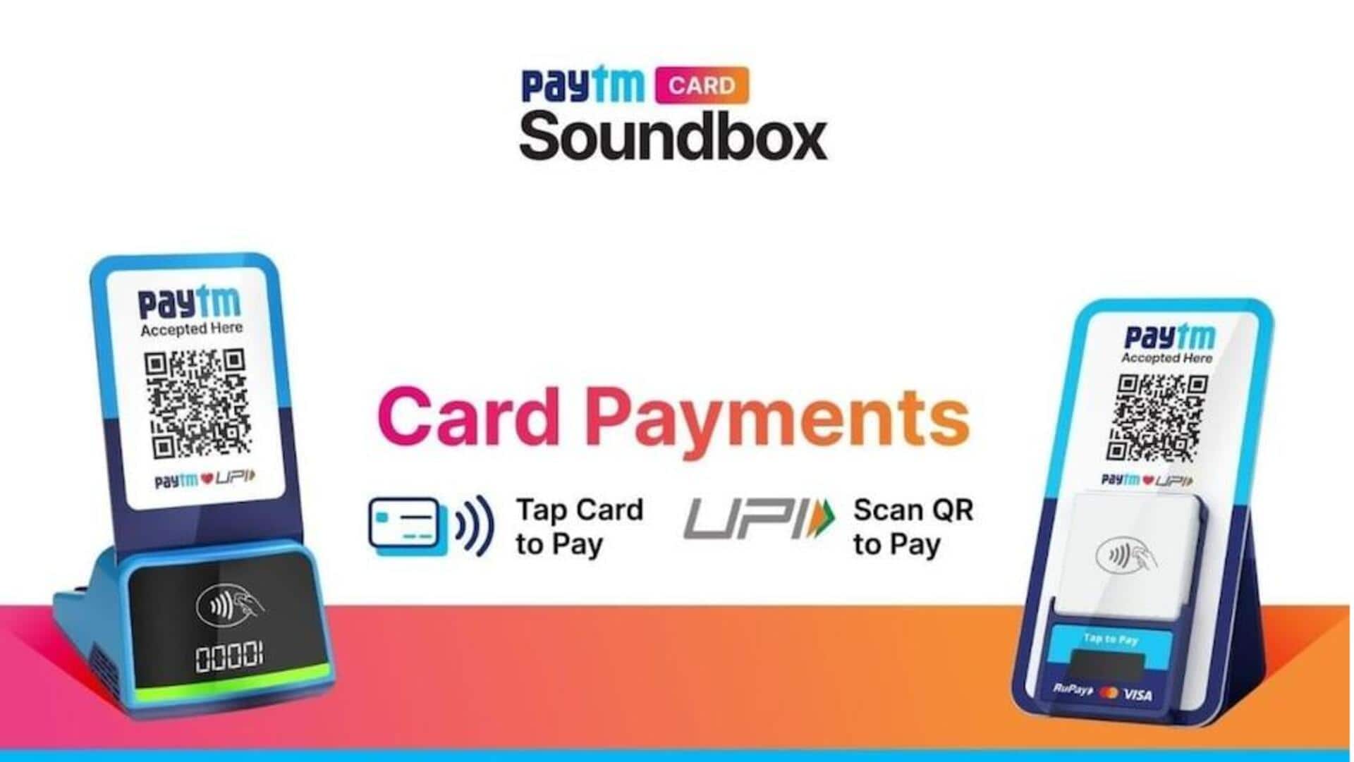 Paytm introduces Card Soundbox for merchants: Here's how it works