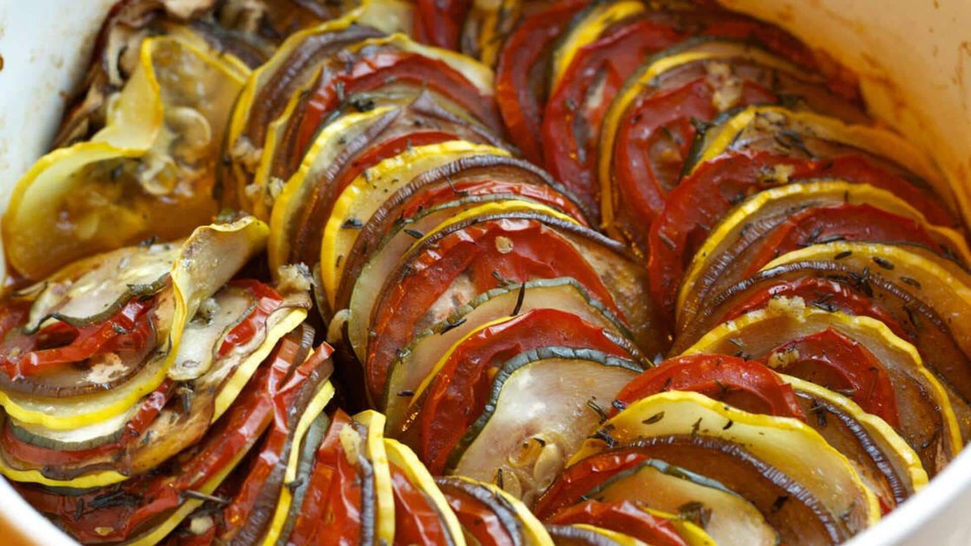 Recipe: Make French ratatouille spiral pie for your guests