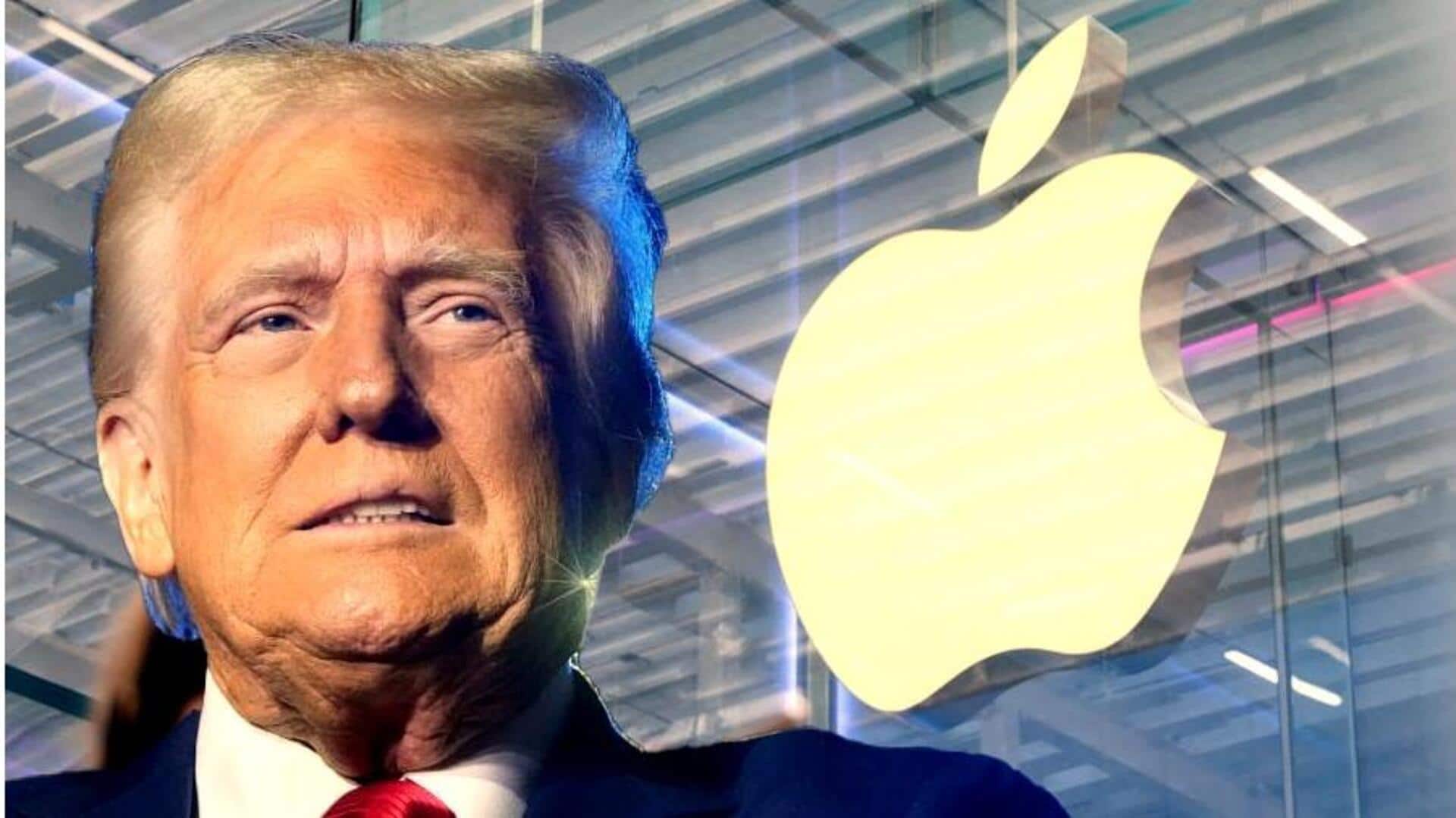 Why Donald Trump is not happy with Apple Why Donald Trump is not happy with Apple