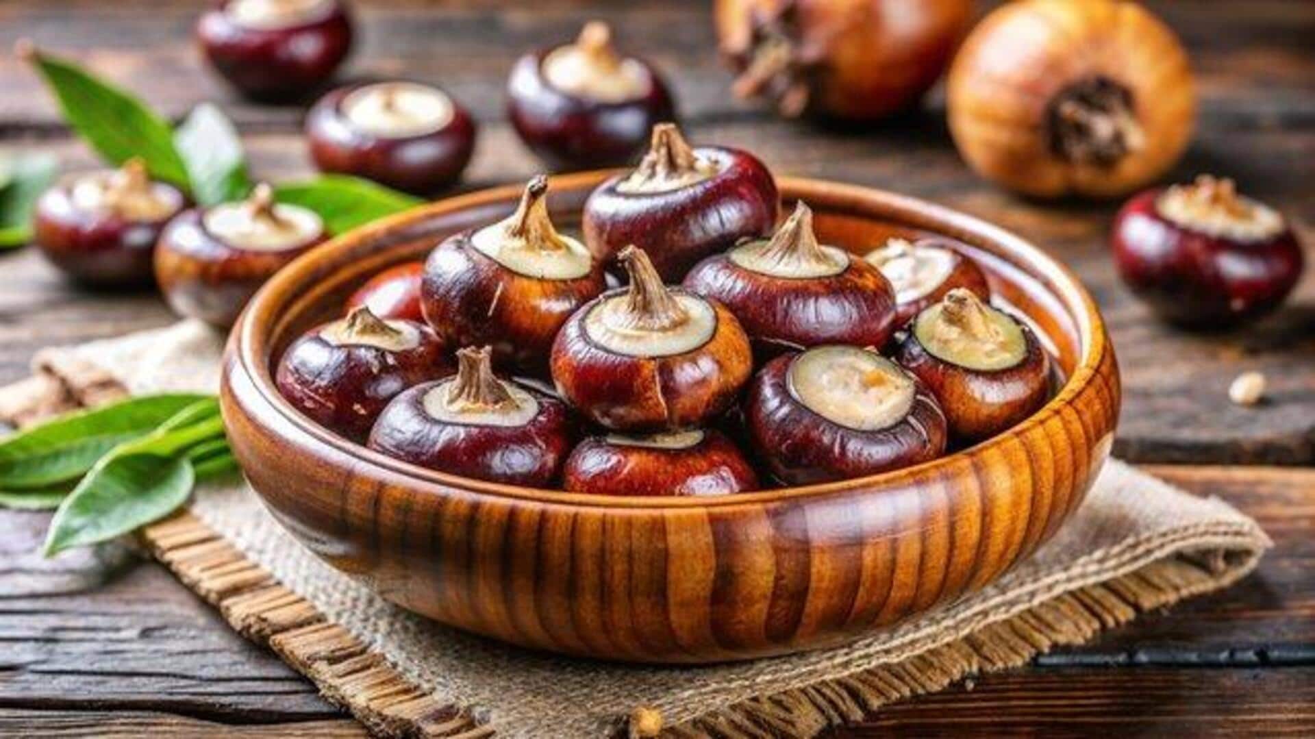 Level up your smoothie game with water chestnuts 