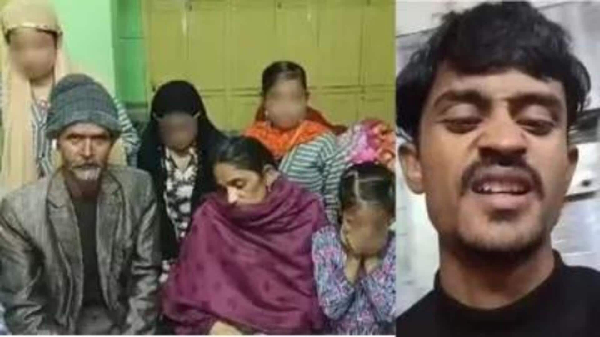 Agra man, who killed family, records chilling video explaining reason 