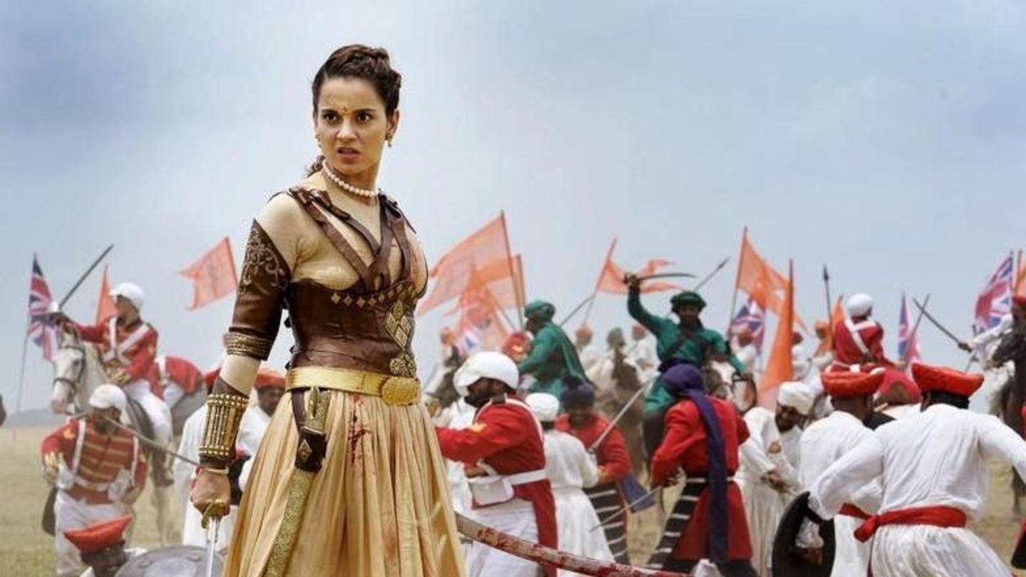 Two of Ranaut's movies helped her bag the honor Two of Ranaut's movies helped her bag the honor