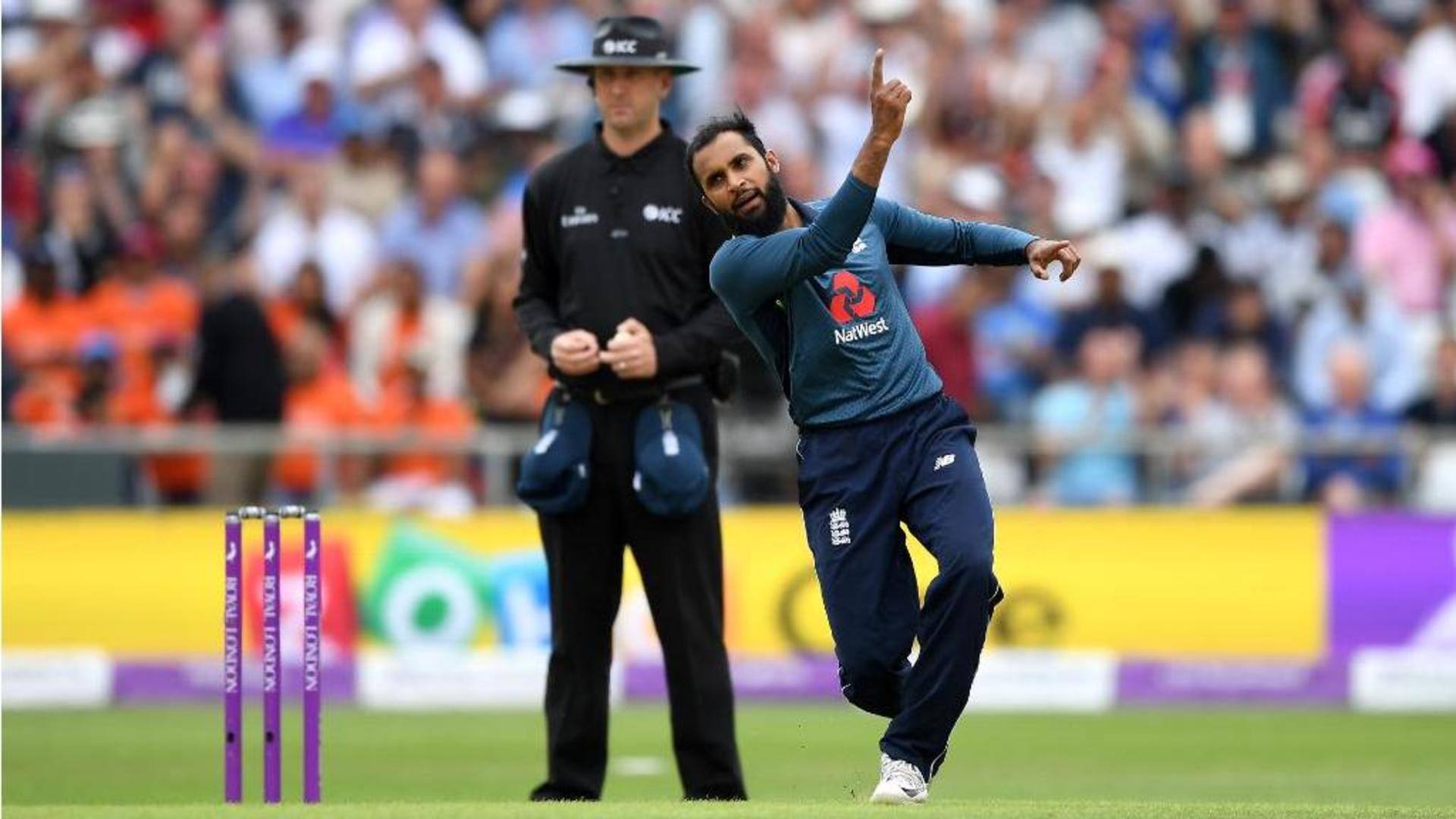 Adil Rashid becomes England's fourth-highest wicket-taker in ODIs: Key stats