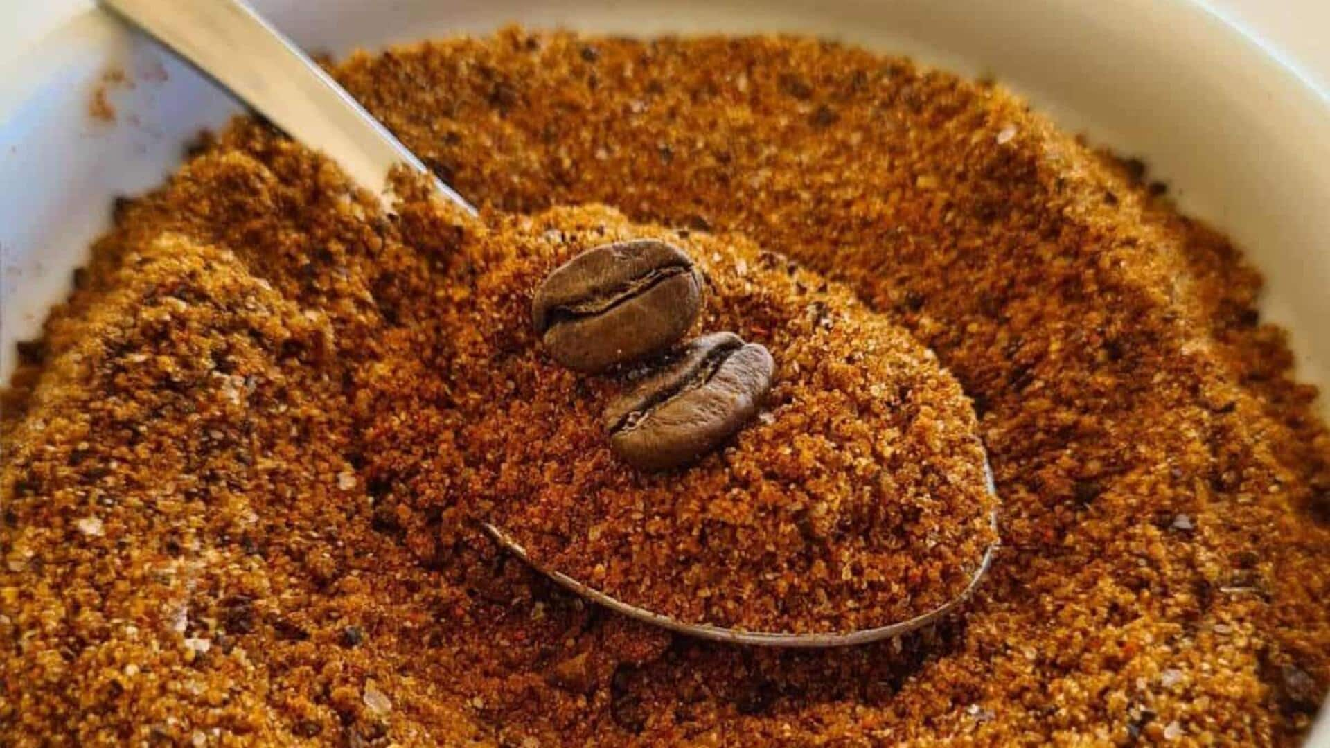 5 creative ways to use coffee rubs in your cooking 