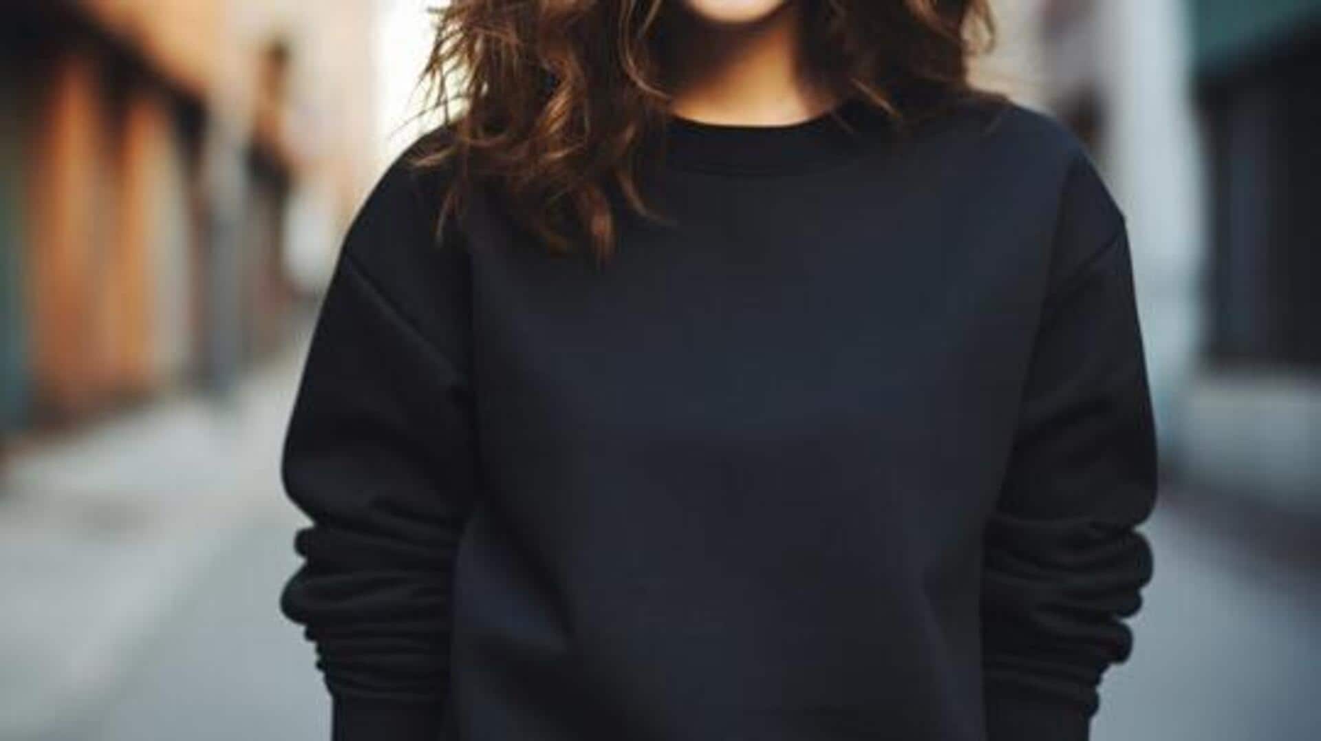 How to style teddy-textured sweatshirts