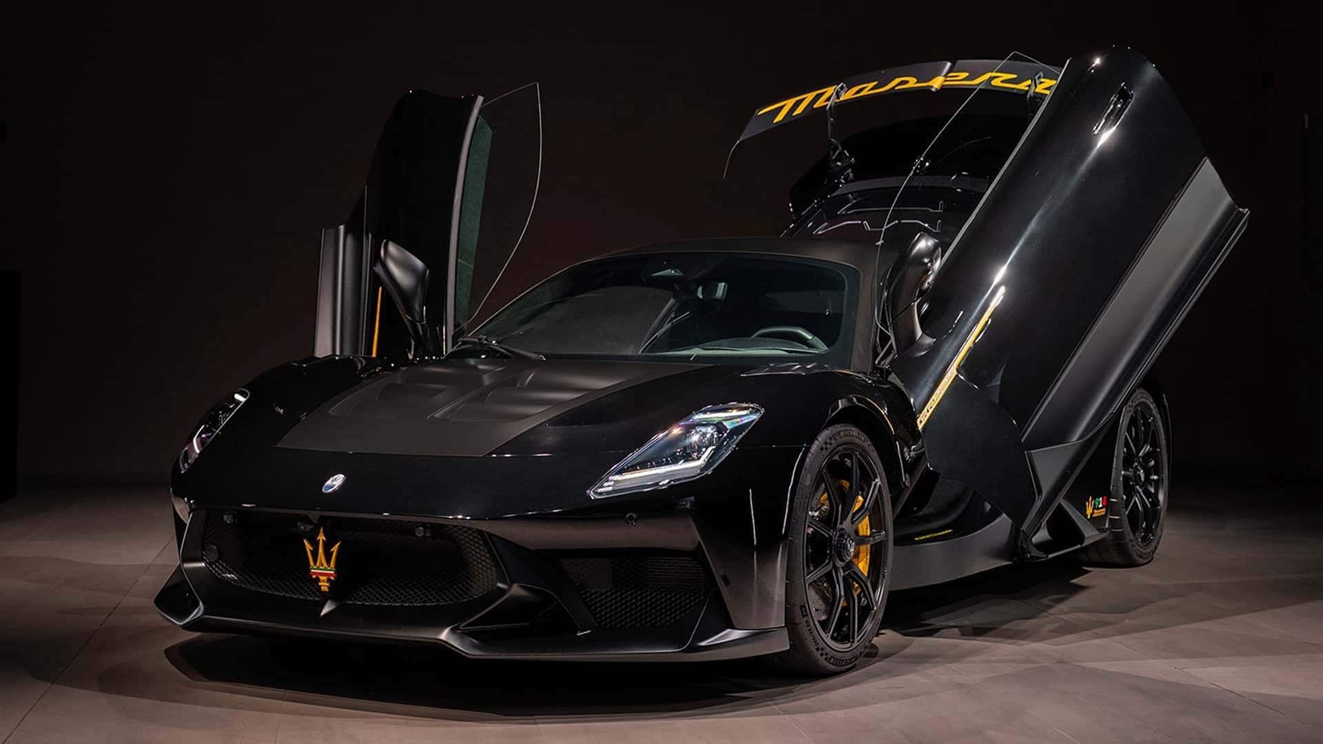 Maserati's new 1-off supercar pays homage to its racing roots