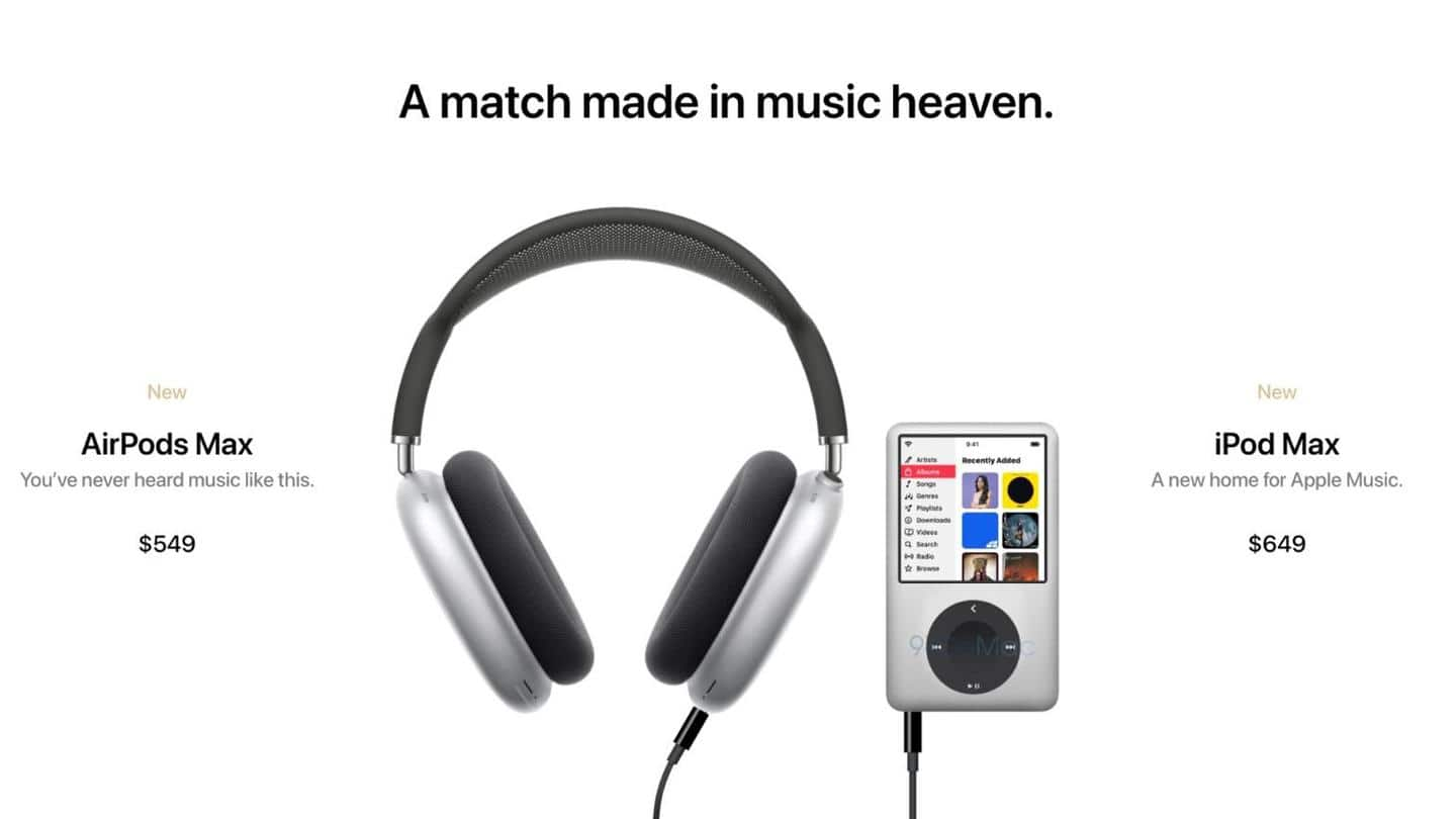 Ipod max online headphones