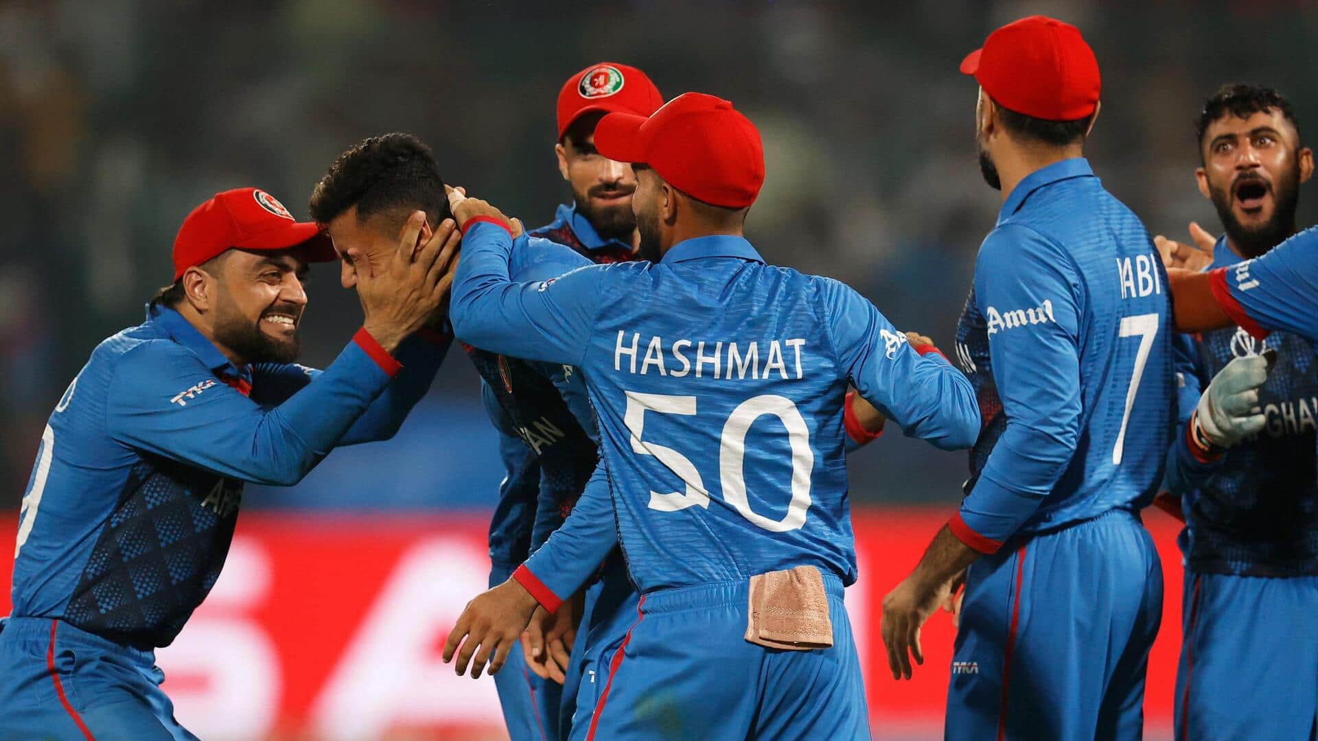 WC: Spinners take eight wickets in Afghanistan's win over England