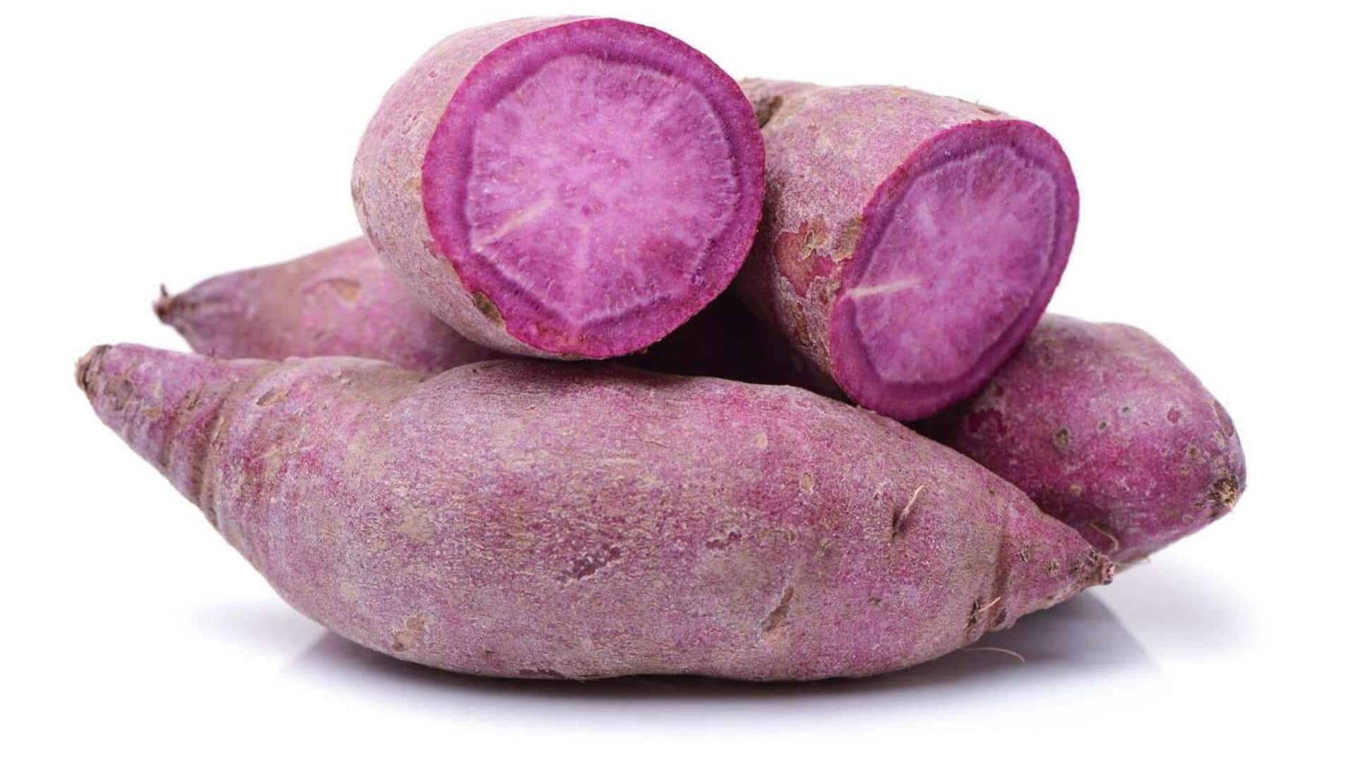 Ever tried purple sweet potatoes? 