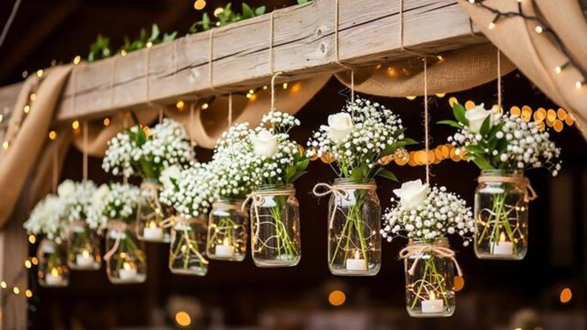 Decor: Create unique displays with hanging jars