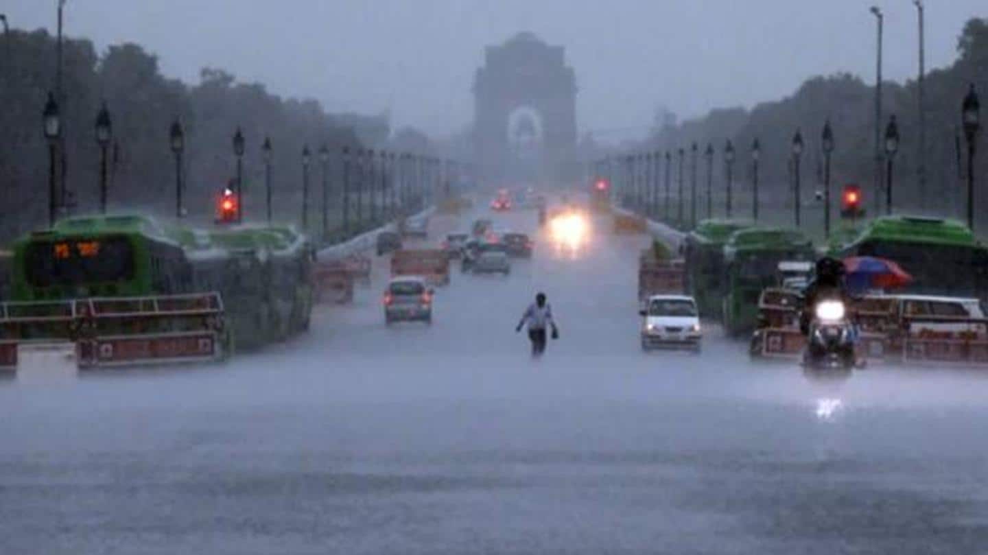 It's finally here! Monsoon rains drench a parched Delhi