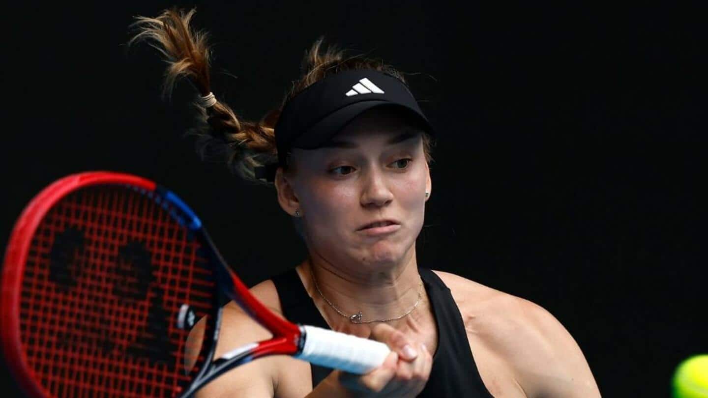 Australian Open 2023, Elena Rybakina reaches semi-finals: Key stats