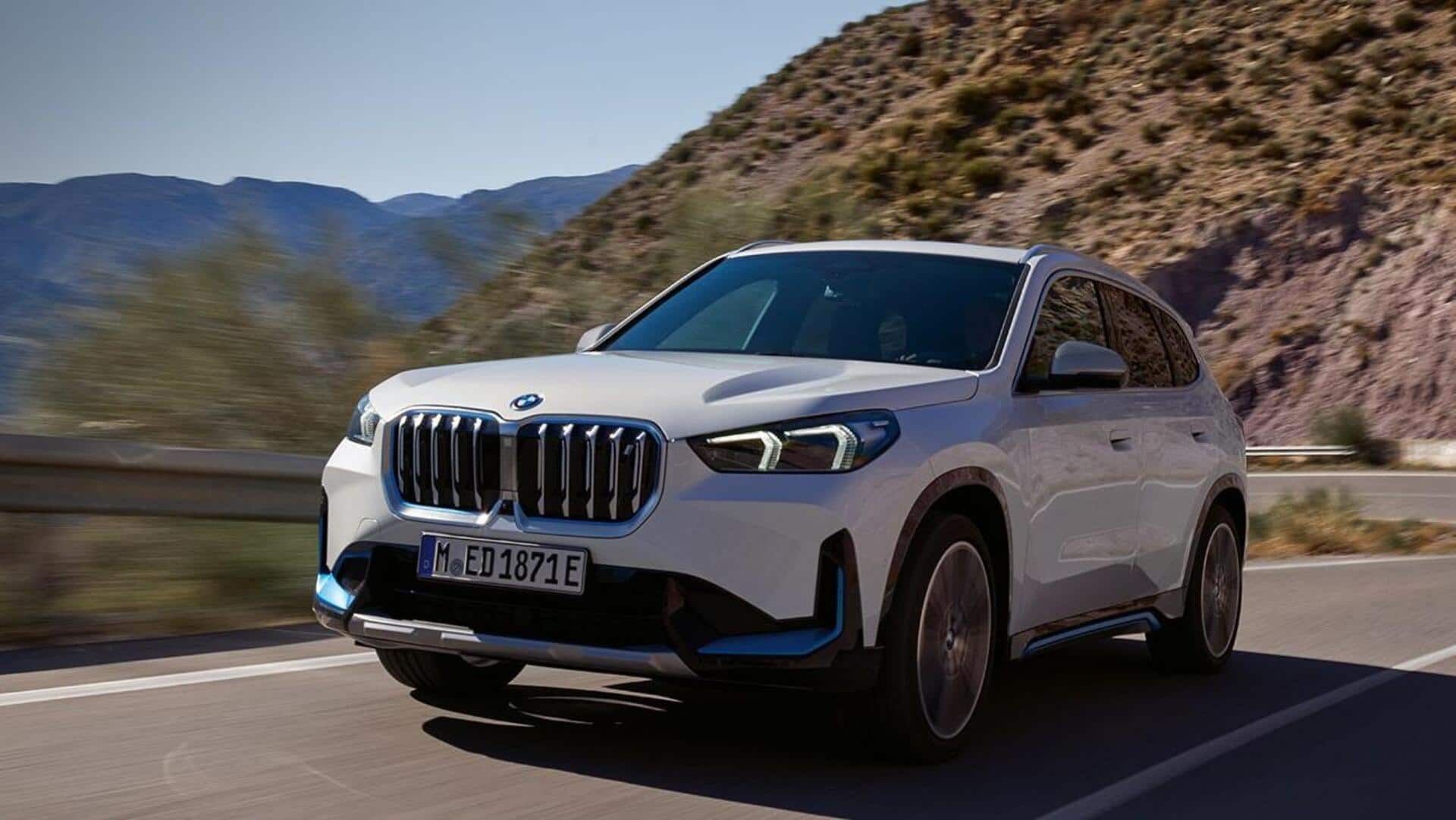 Prior to launch in India, BMW iX1 e-SUV teased