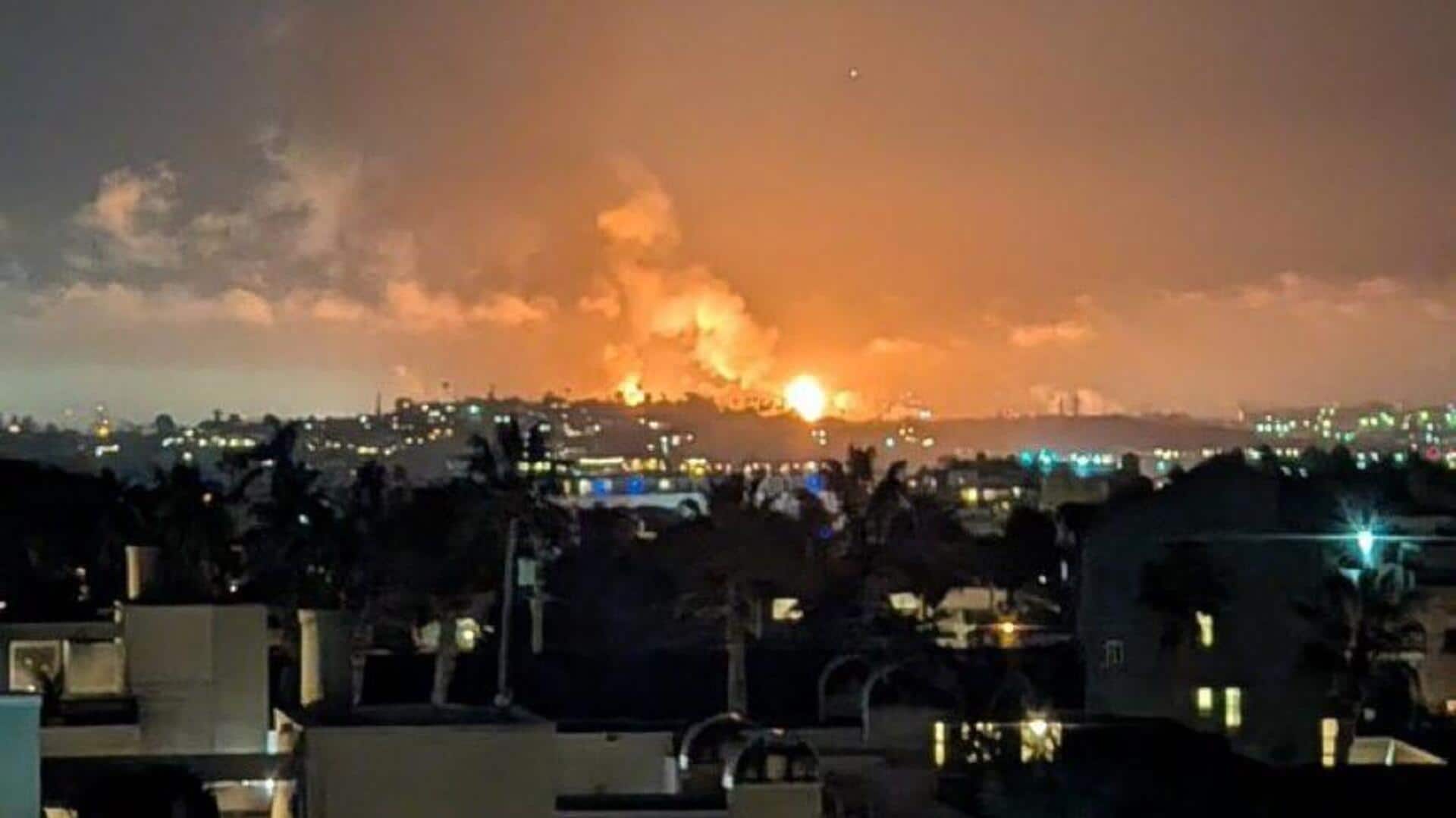 'Thought we got nuked': Refinery fire turns California sky orange 