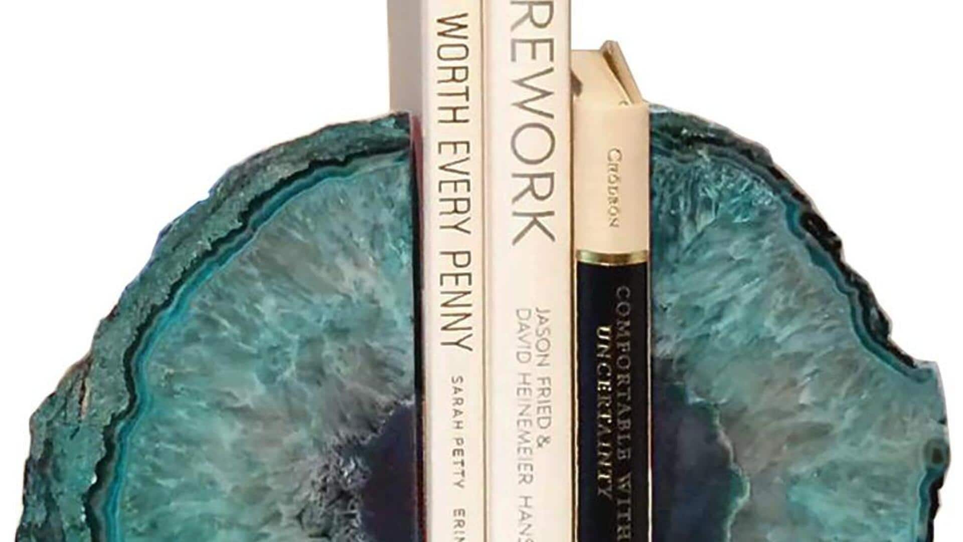 Types of stone bookends that must be in your bookshelf