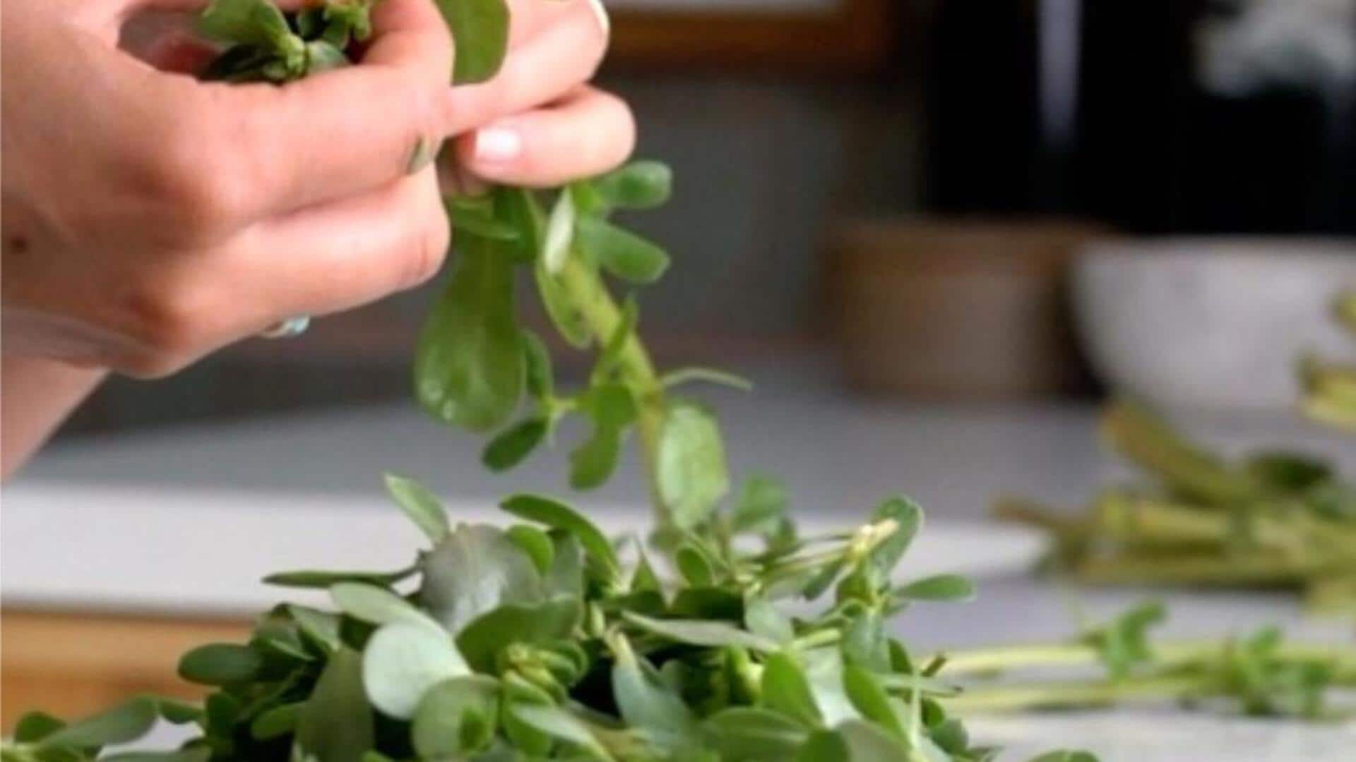 Make your meals nutritious by adding purslane