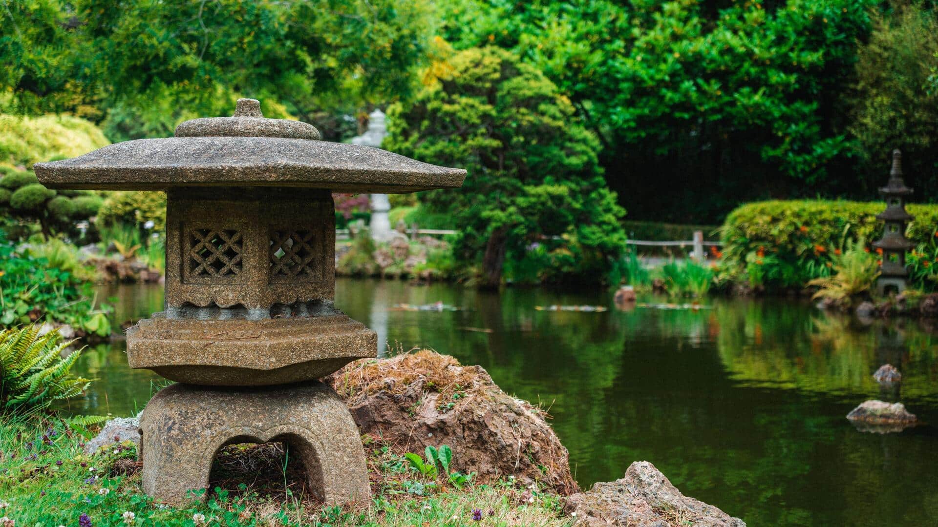 5 beautiful elements of a Japanese zen garden
