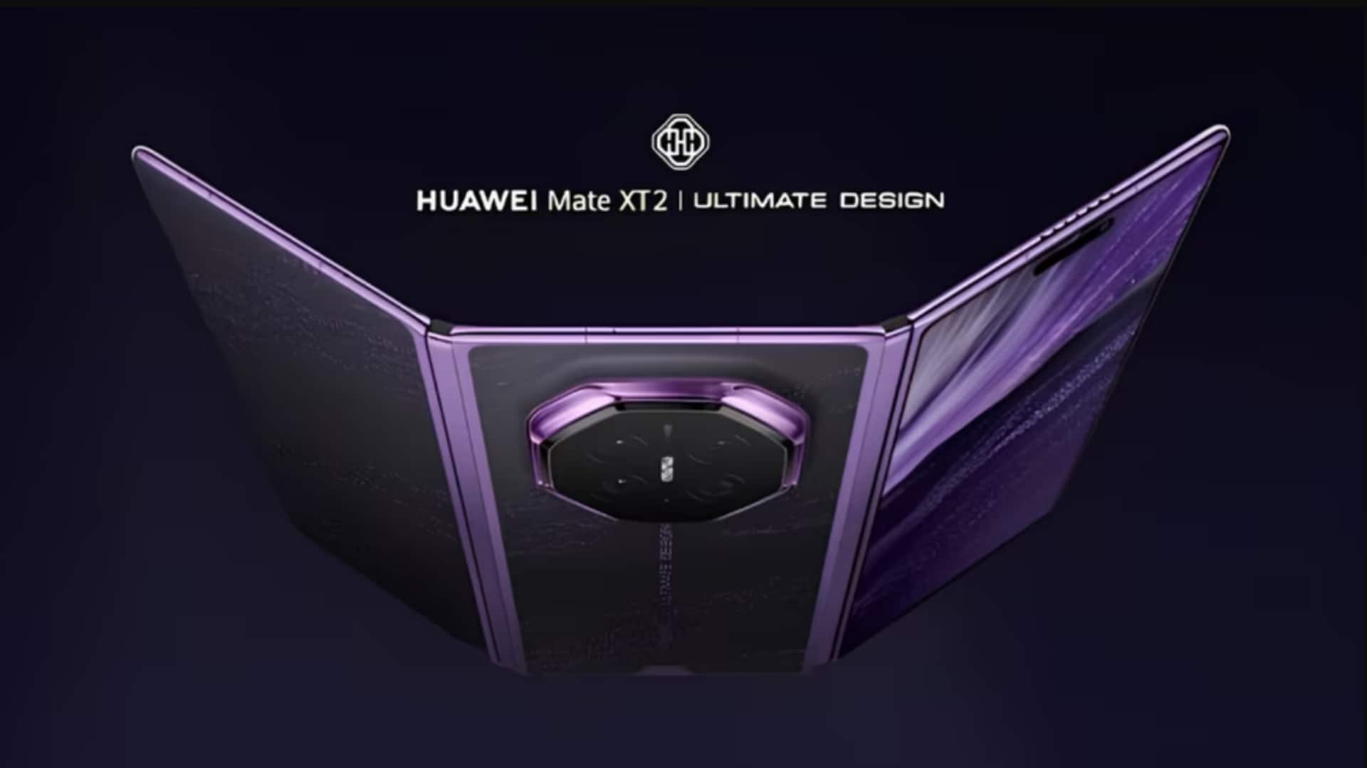 Huawei launches 2nd-gen tri-fold smartphone, takes aim at Apple, Xiaomi