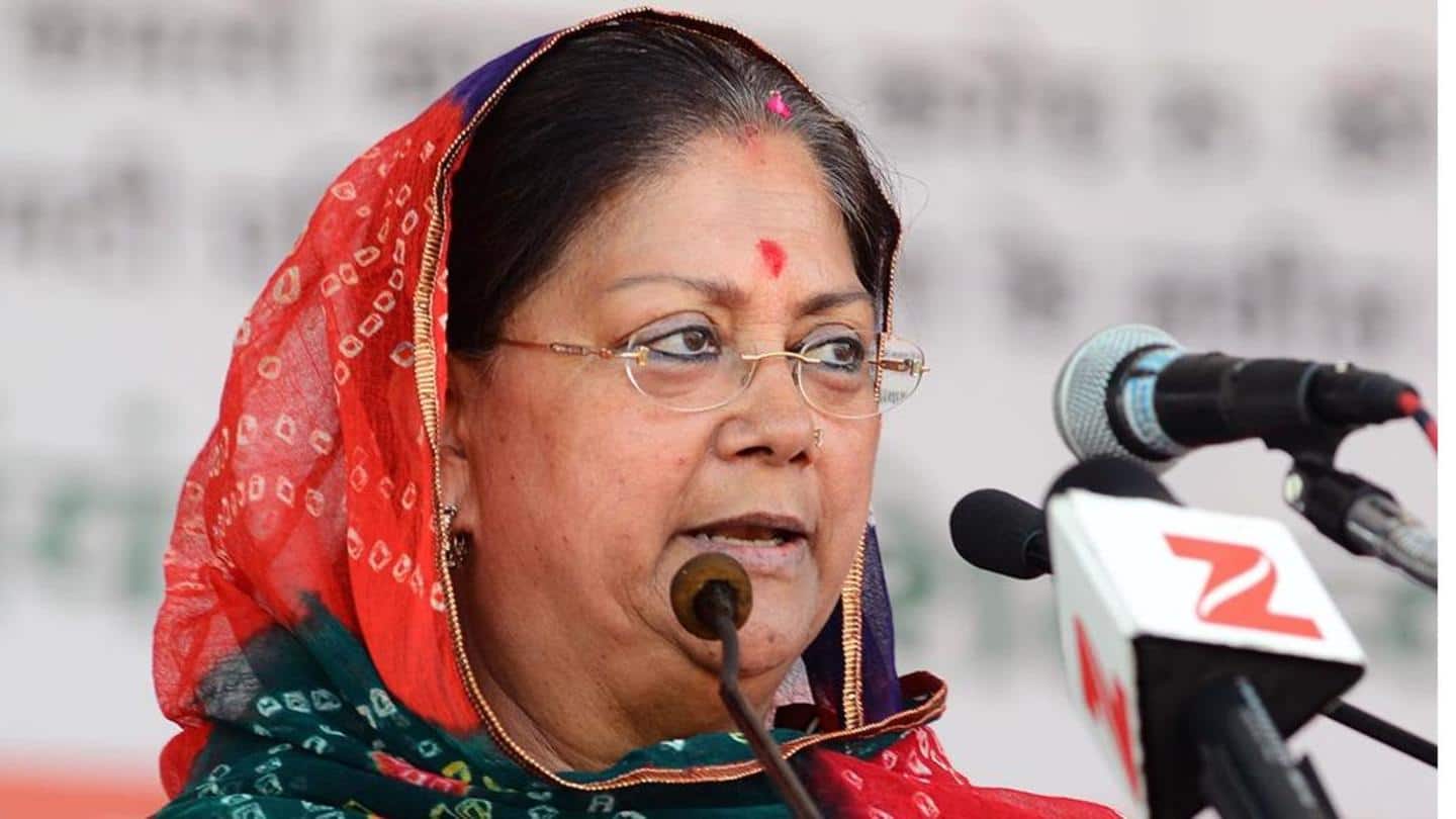 Want to live in hearts of people, says Vasundhara Raje