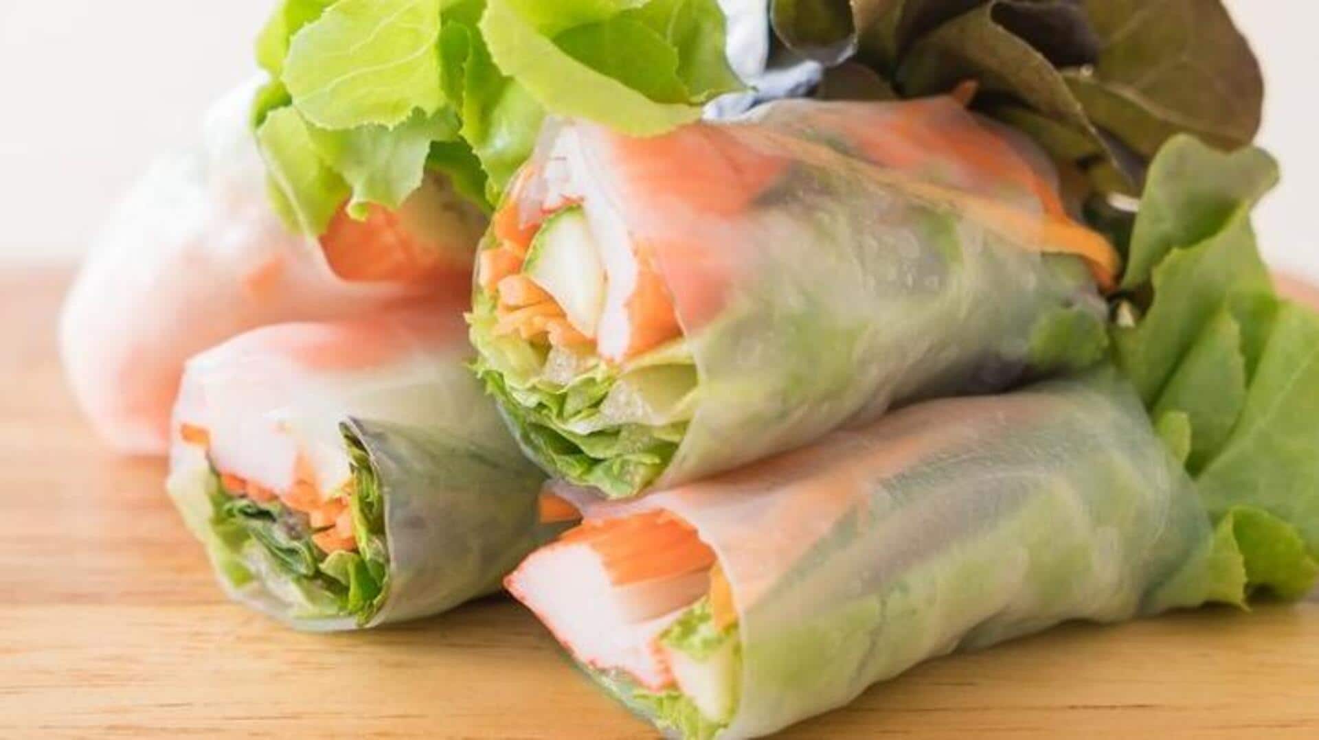 Recipe: Craving some Vietnamese spring rolls? Make them at home