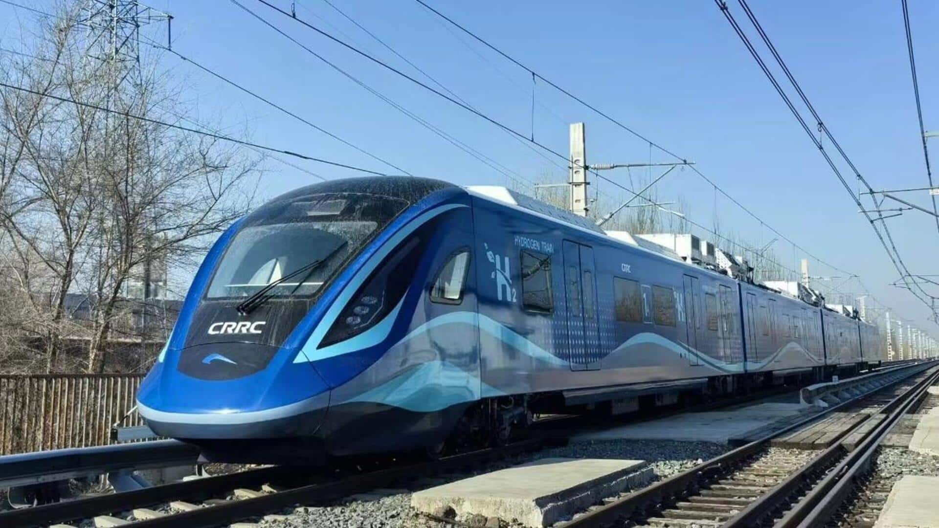 Everything we know about China's first hydrogen-powered train
