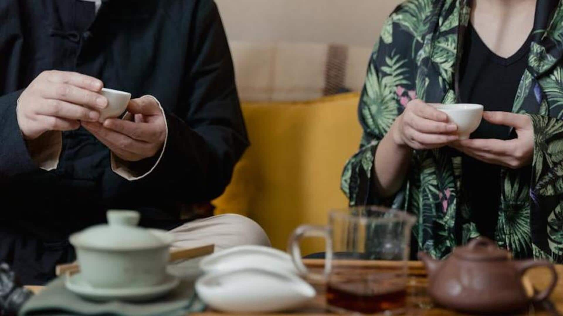 Etiquette for attending tea-tasting events