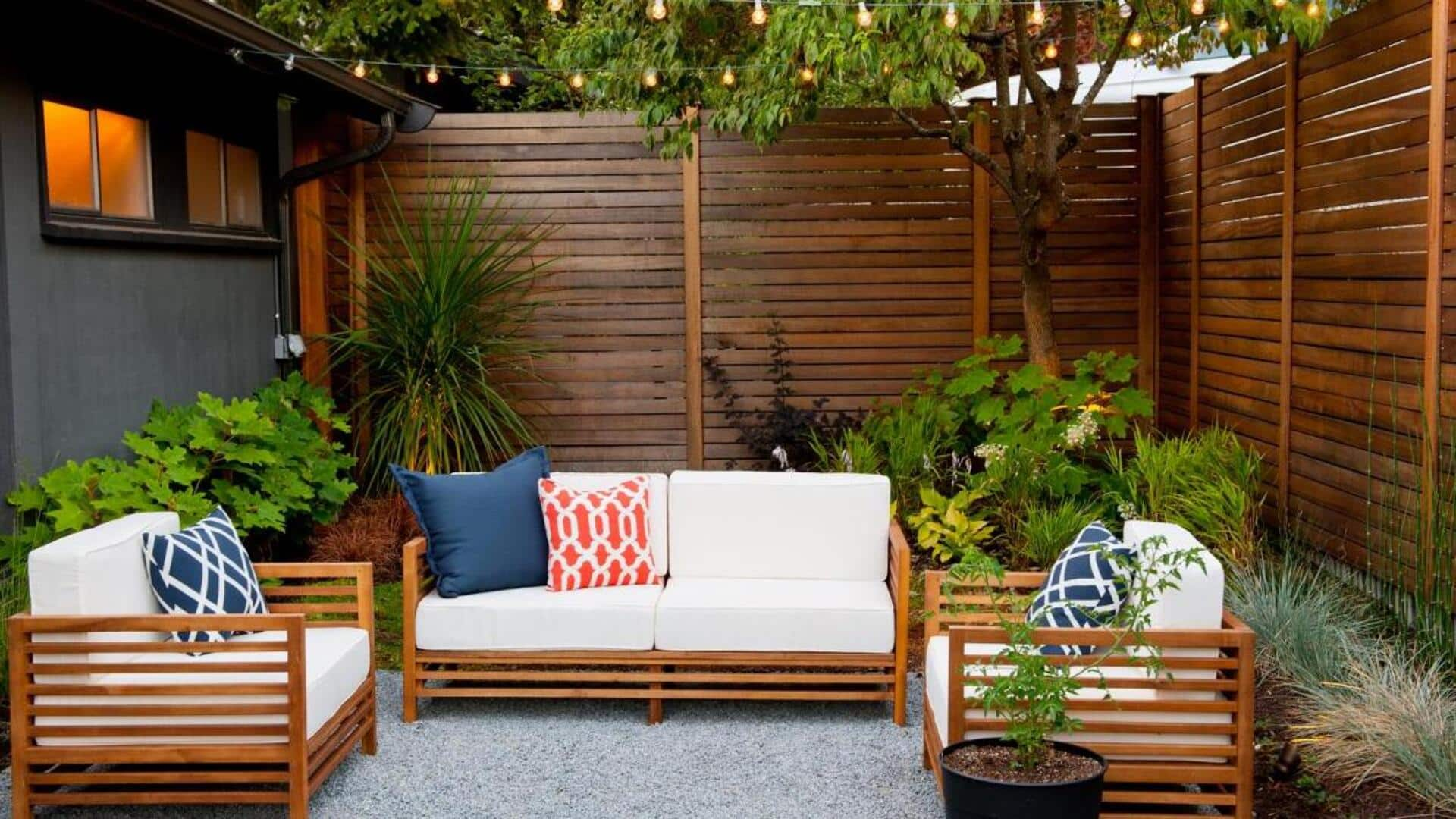 Reenergize your outdoor patio for leisure time