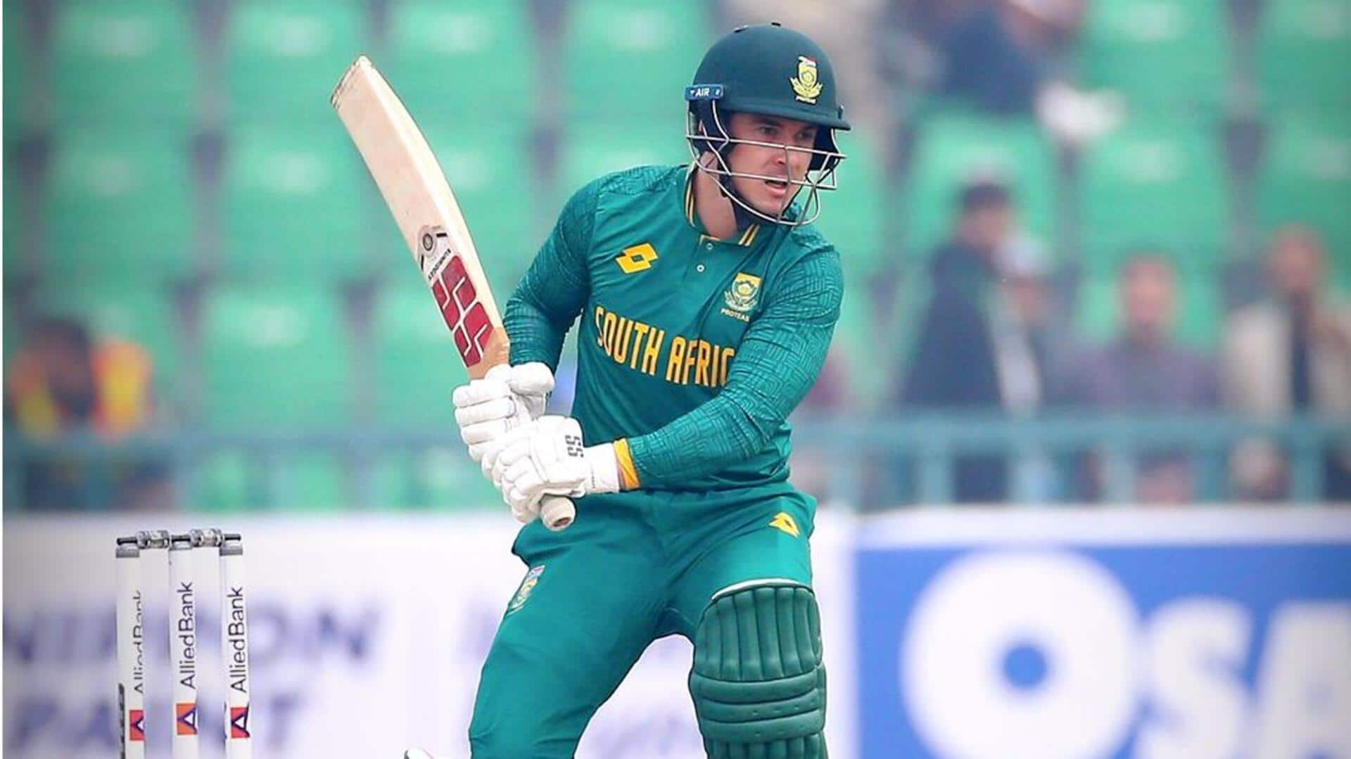 South Africa's Matthew Breetzke slams ton on ODI debut: Stats