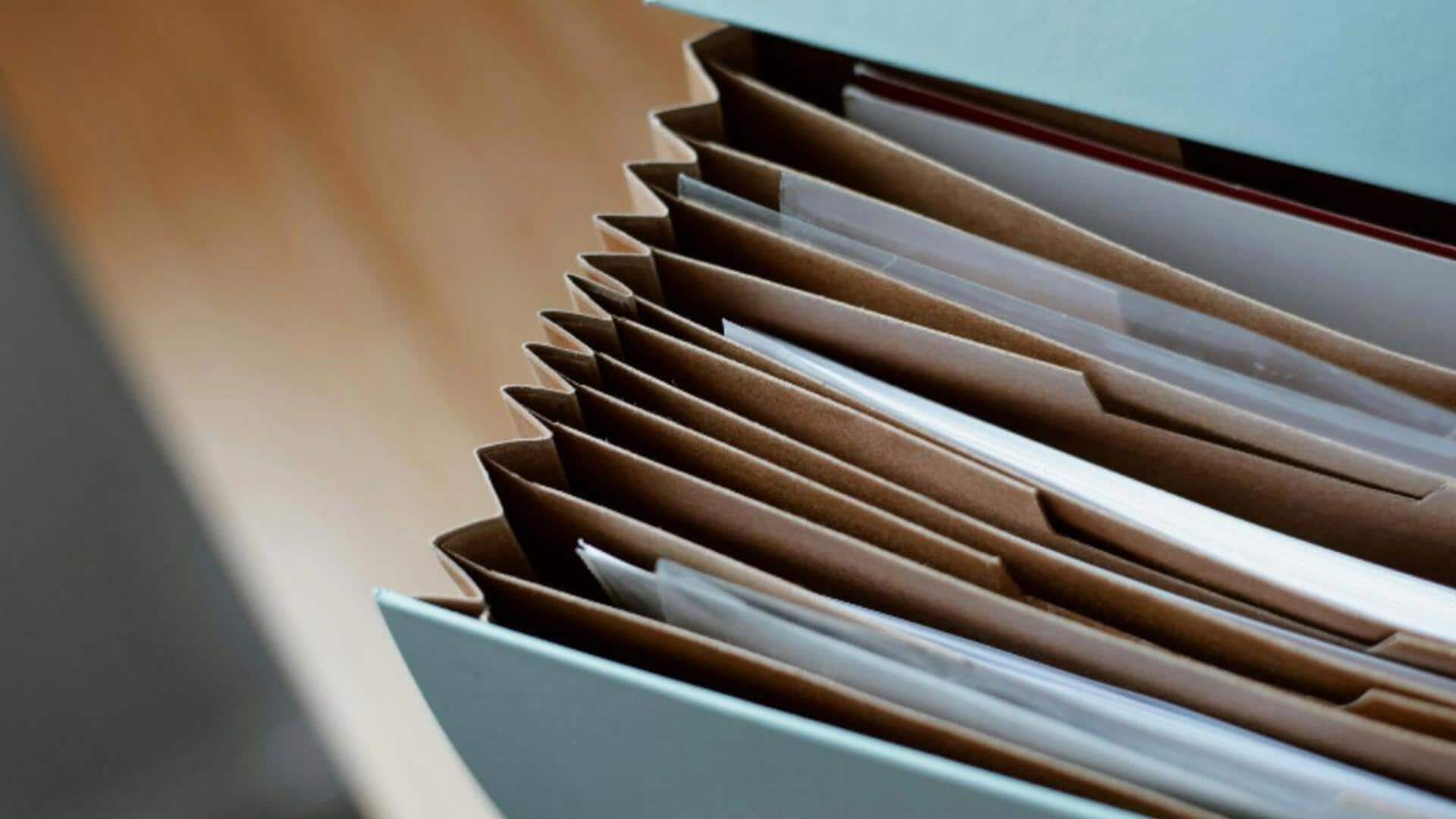 5 simple tips to keep your documents organized 5 simple tips to keep your documents organized