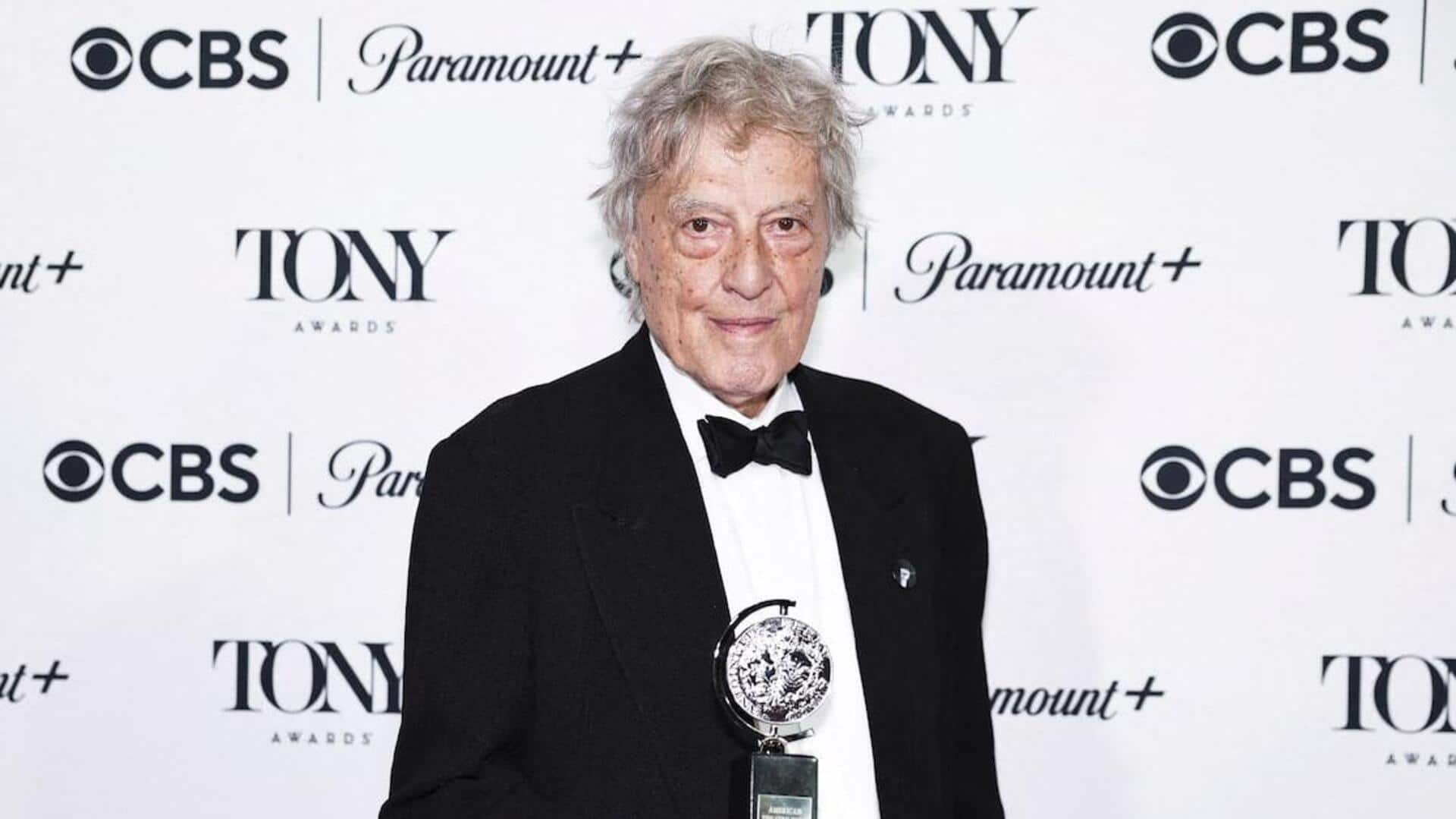 Oscar-winning screenwriter Sir Tom Stoppard dies at 88