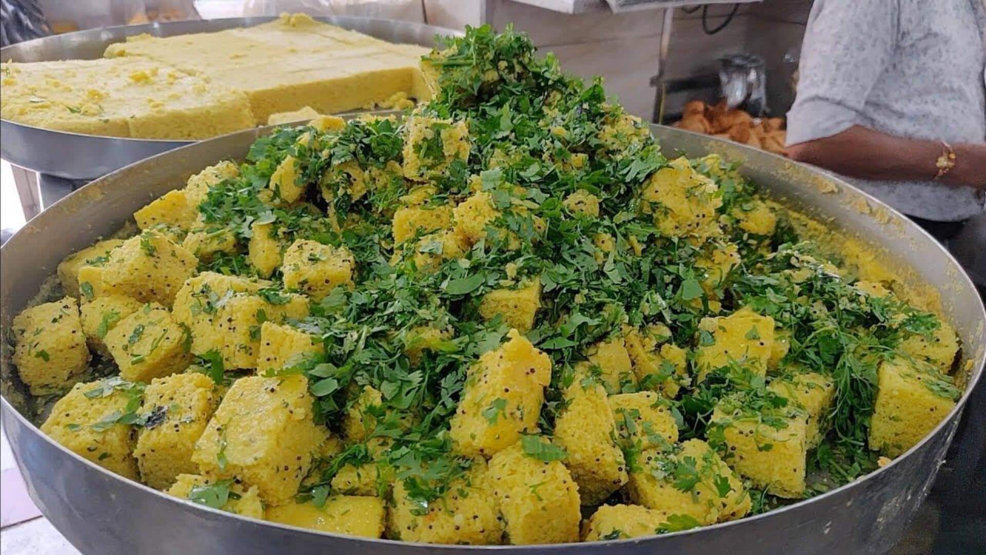 5 cities where khaman is a street breakfast staple