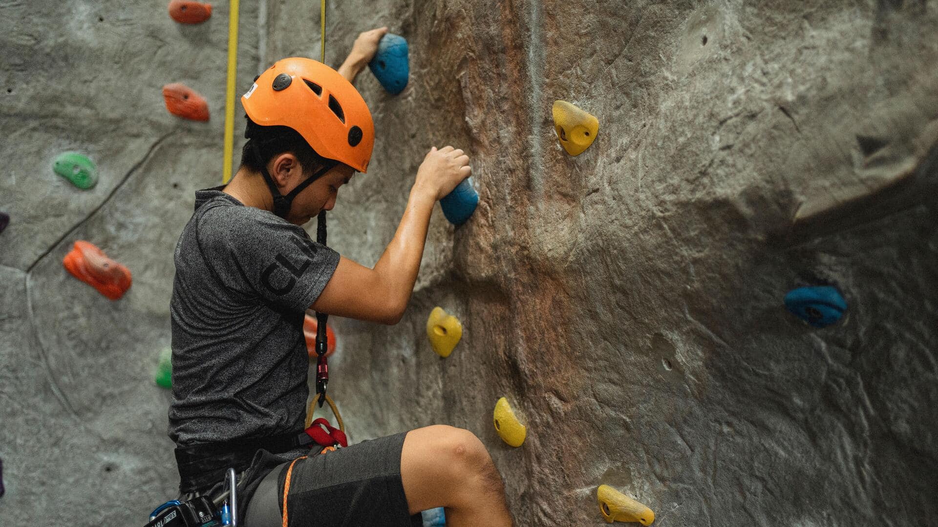 The surprising benefits of indoor rock climbing