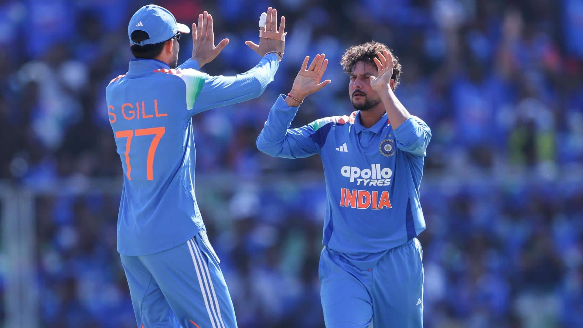 Kuldeep Yadav takes four-fer on ODI comeback: Key stats