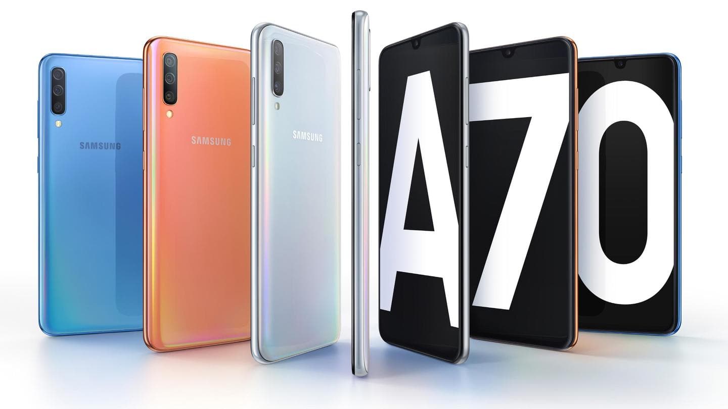 Samsung releases One UI 3.1 update for Galaxy A70