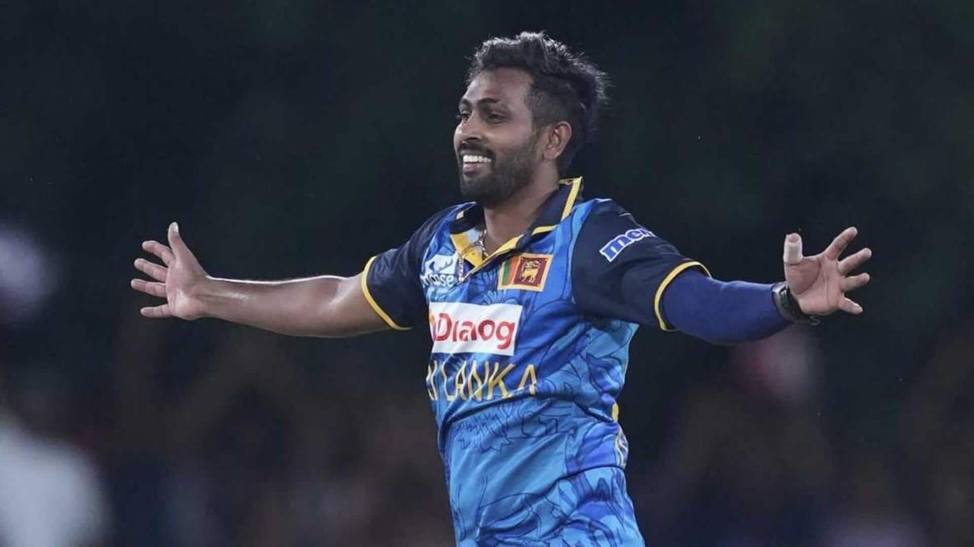 Nuwan Thushara claims his 3rd four-wicket haul in T20Is: Stats